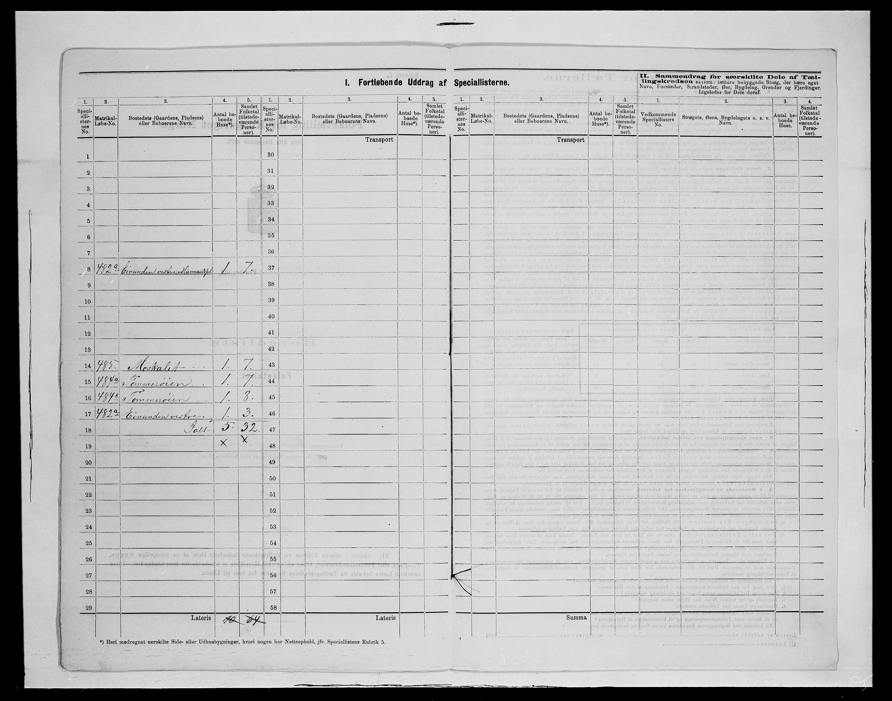 SAH, 1875 census for 0438P Lille Elvedalen, 1875, p. 26