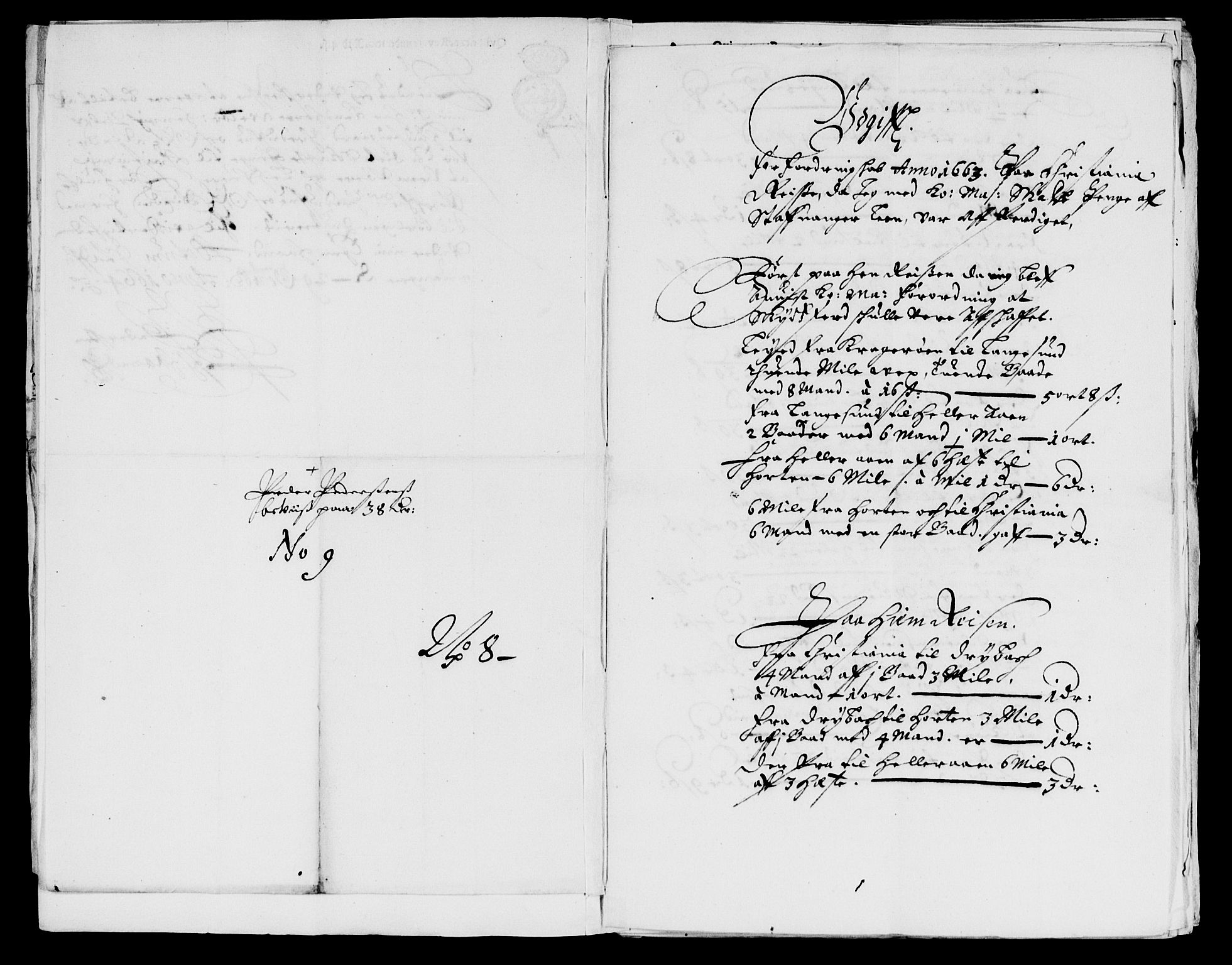 Rentekammeret inntil 1814, Reviderte regnskaper, Lensregnskaper, AV/RA-EA-5023/R/Rb/Rbs/L0047: Stavanger len, 1663-1664