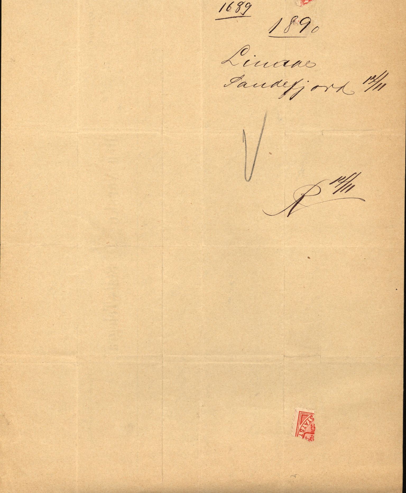 Pa 63 - Østlandske skibsassuranceforening, VEMU/A-1079/G/Ga/L0025/0007: Havaridokumenter / Terpsichore, Terra, Nova, 1890, p. 12