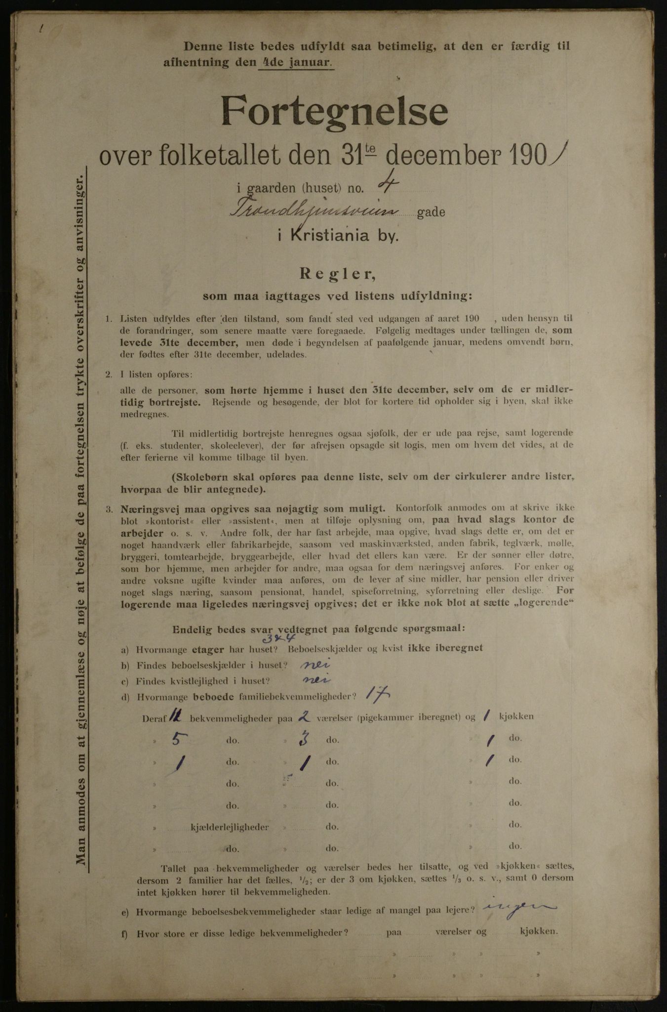 OBA, Municipal Census 1901 for Kristiania, 1901, p. 17810