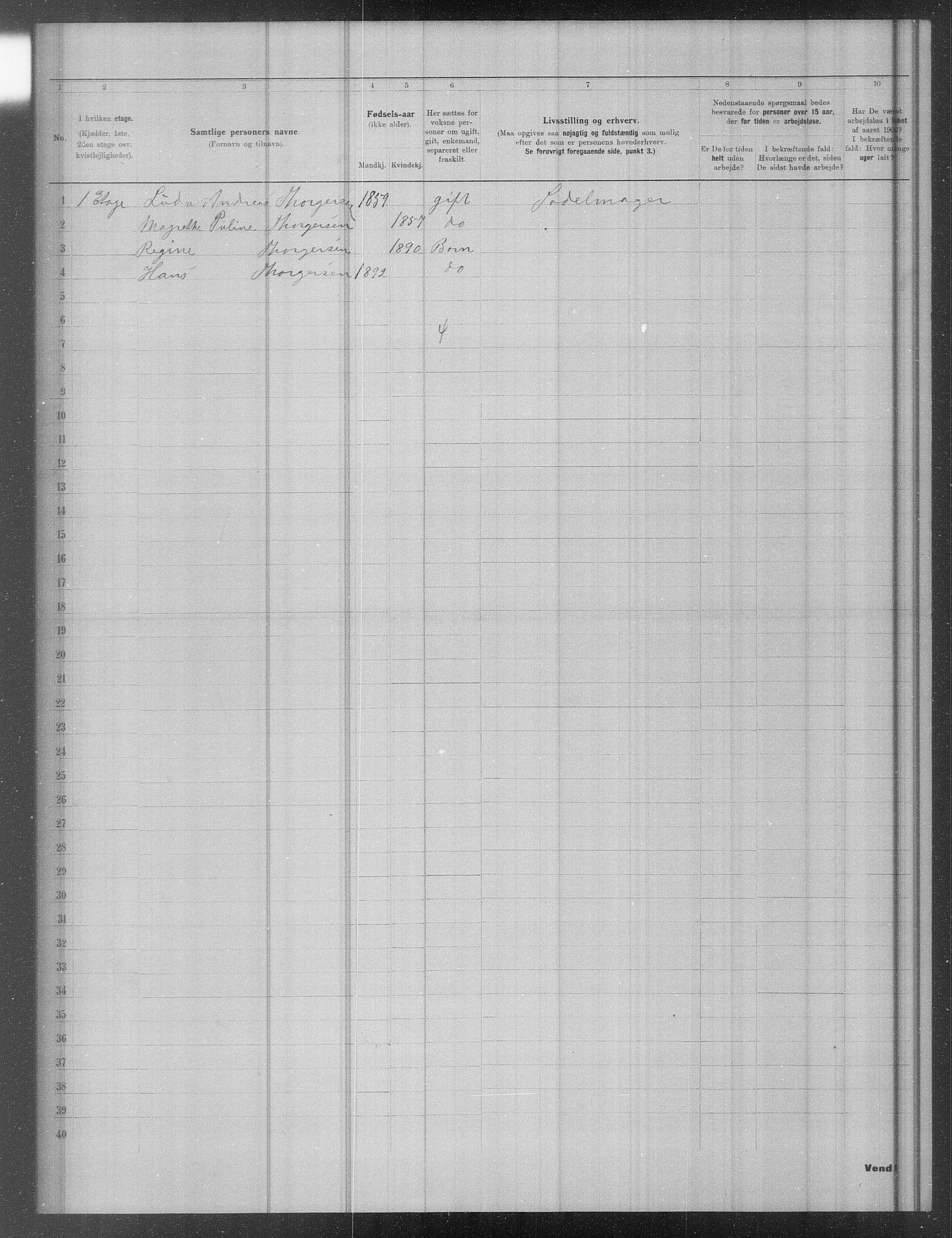 OBA, Municipal Census 1902 for Kristiania, 1902, p. 16791