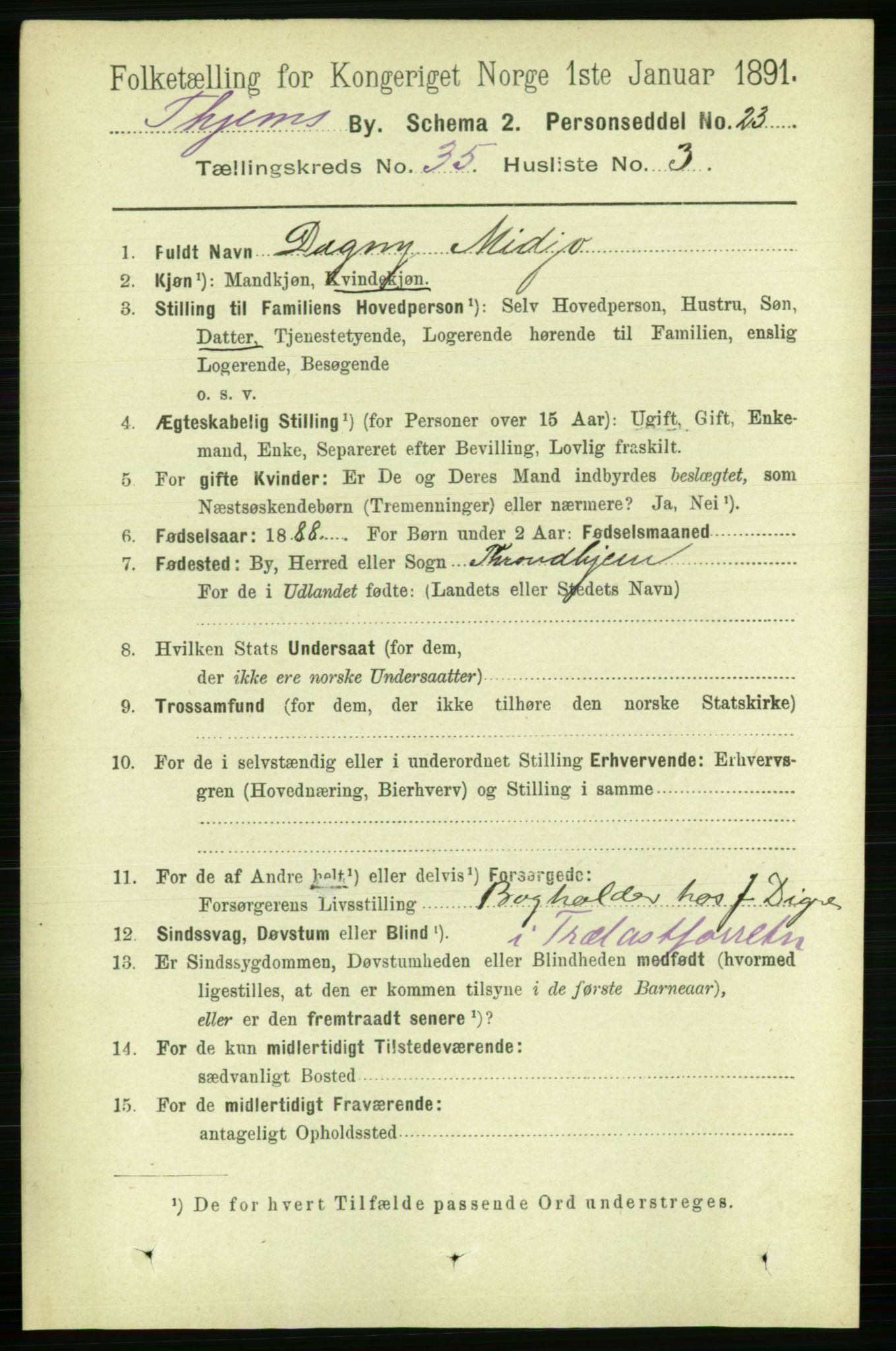 RA, 1891 census for 1601 Trondheim, 1891, p. 26293