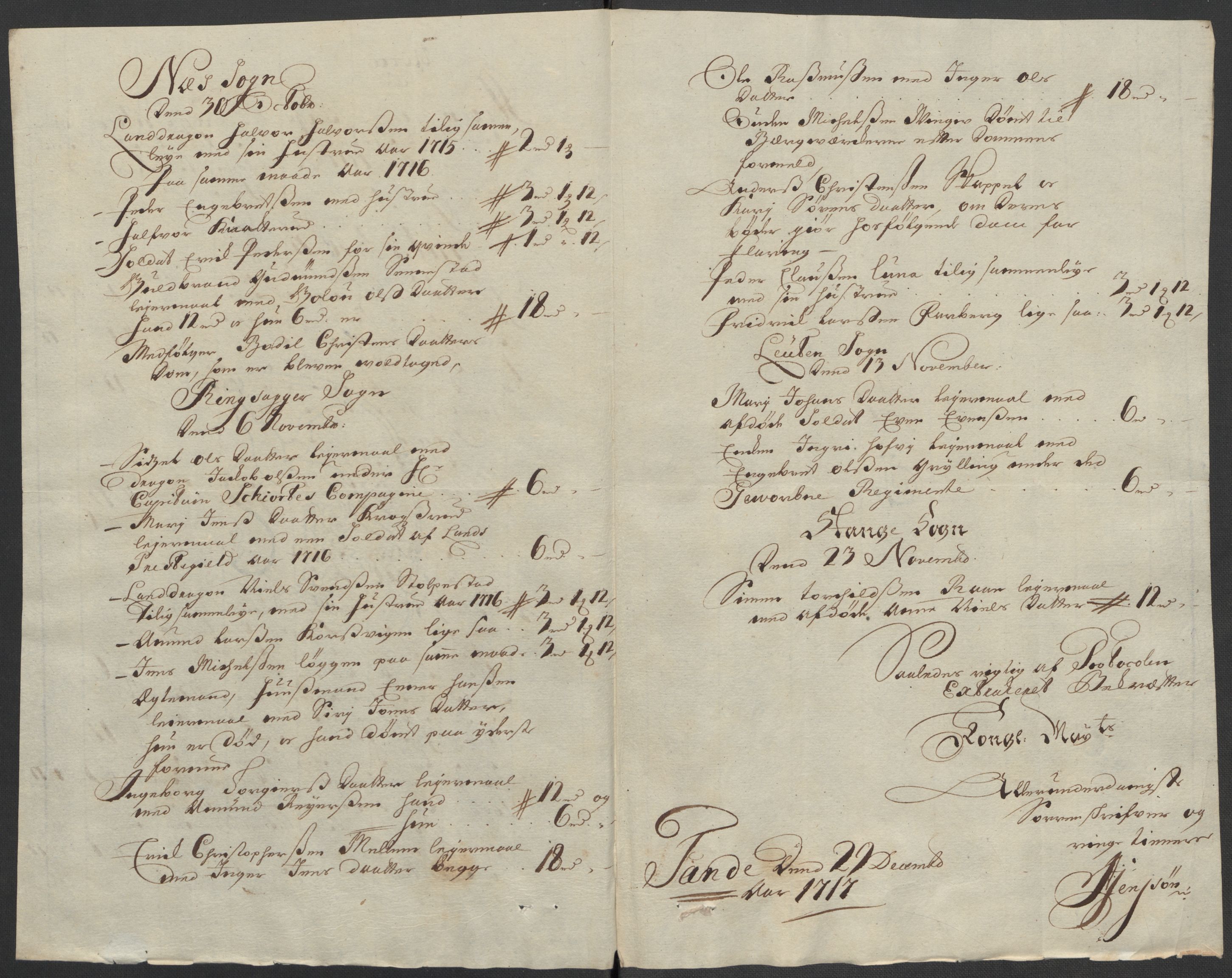 Rentekammeret inntil 1814, Reviderte regnskaper, Fogderegnskap, AV/RA-EA-4092/R16/L1056: Fogderegnskap Hedmark, 1717, p. 209