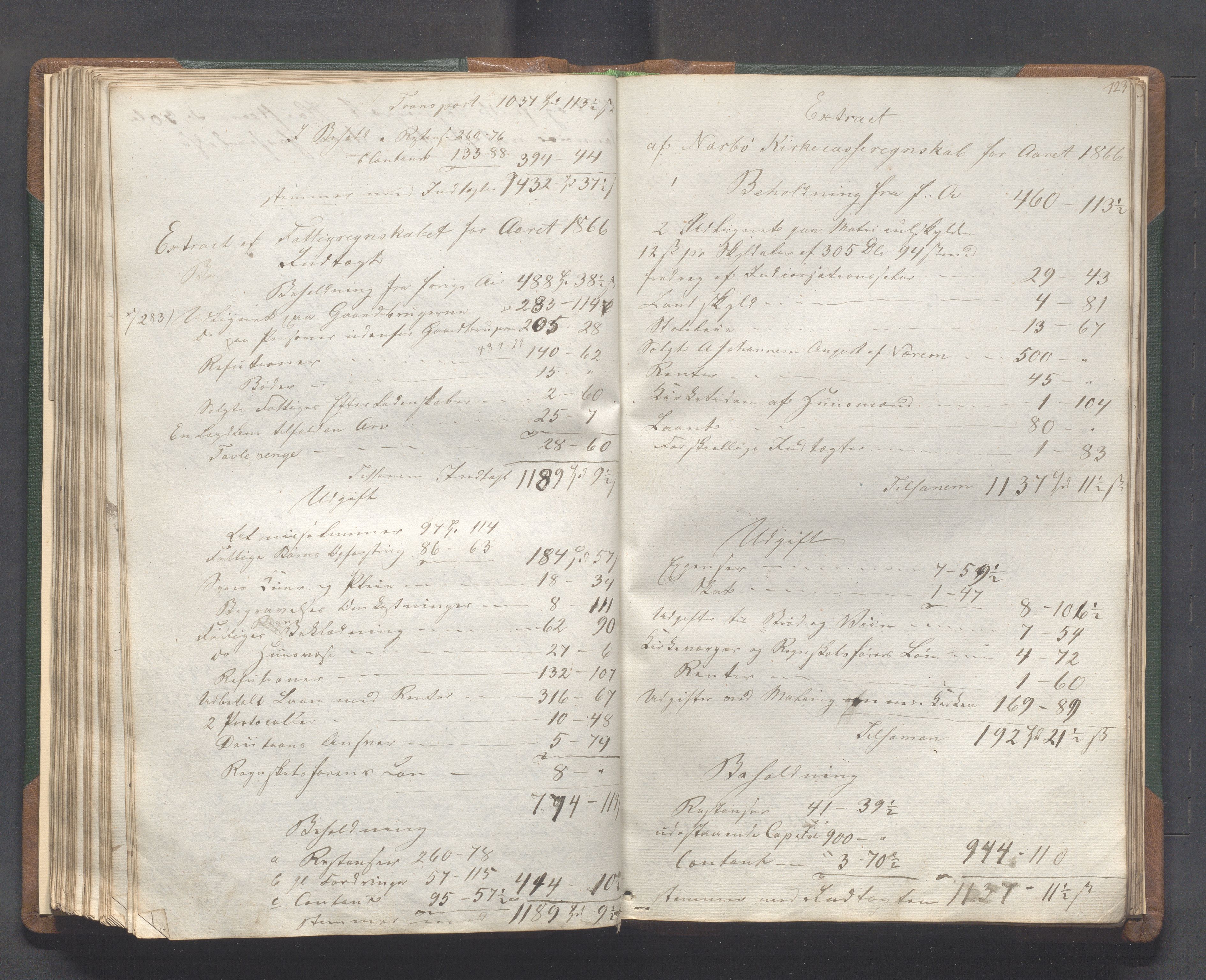 Haa kommune- Formannskapet, IKAR/K-100901/B/L0001: Kopibok, 1837-1892, p. 123