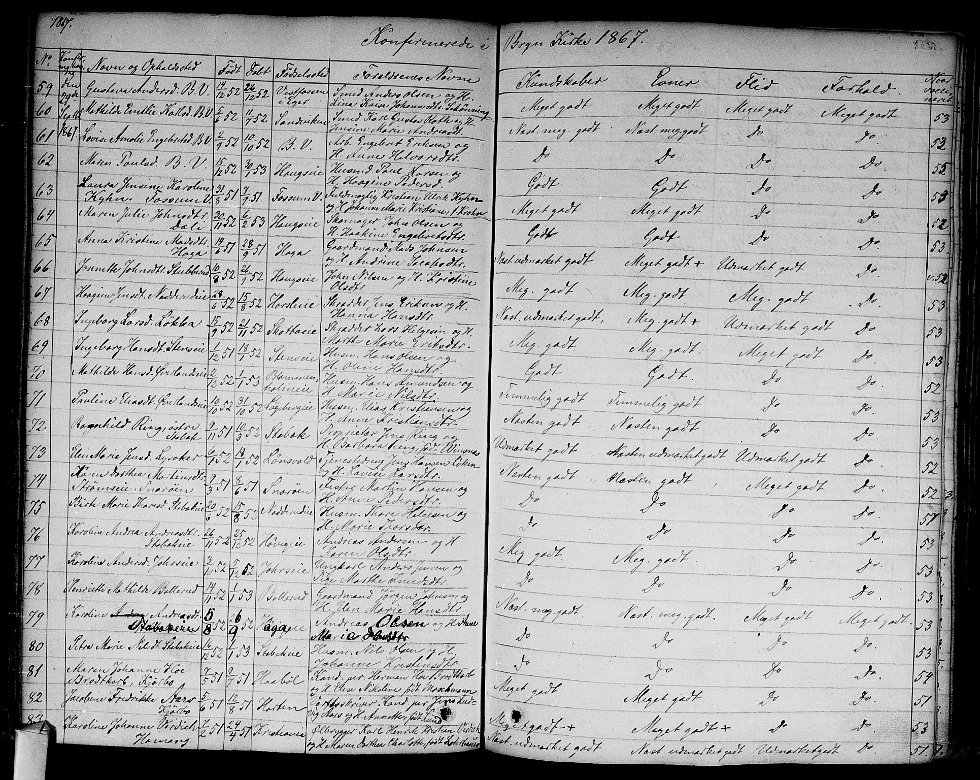 Asker prestekontor Kirkebøker, AV/SAO-A-10256a/F/Fa/L0009: Parish register (official) no. I 9, 1825-1878, p. 247