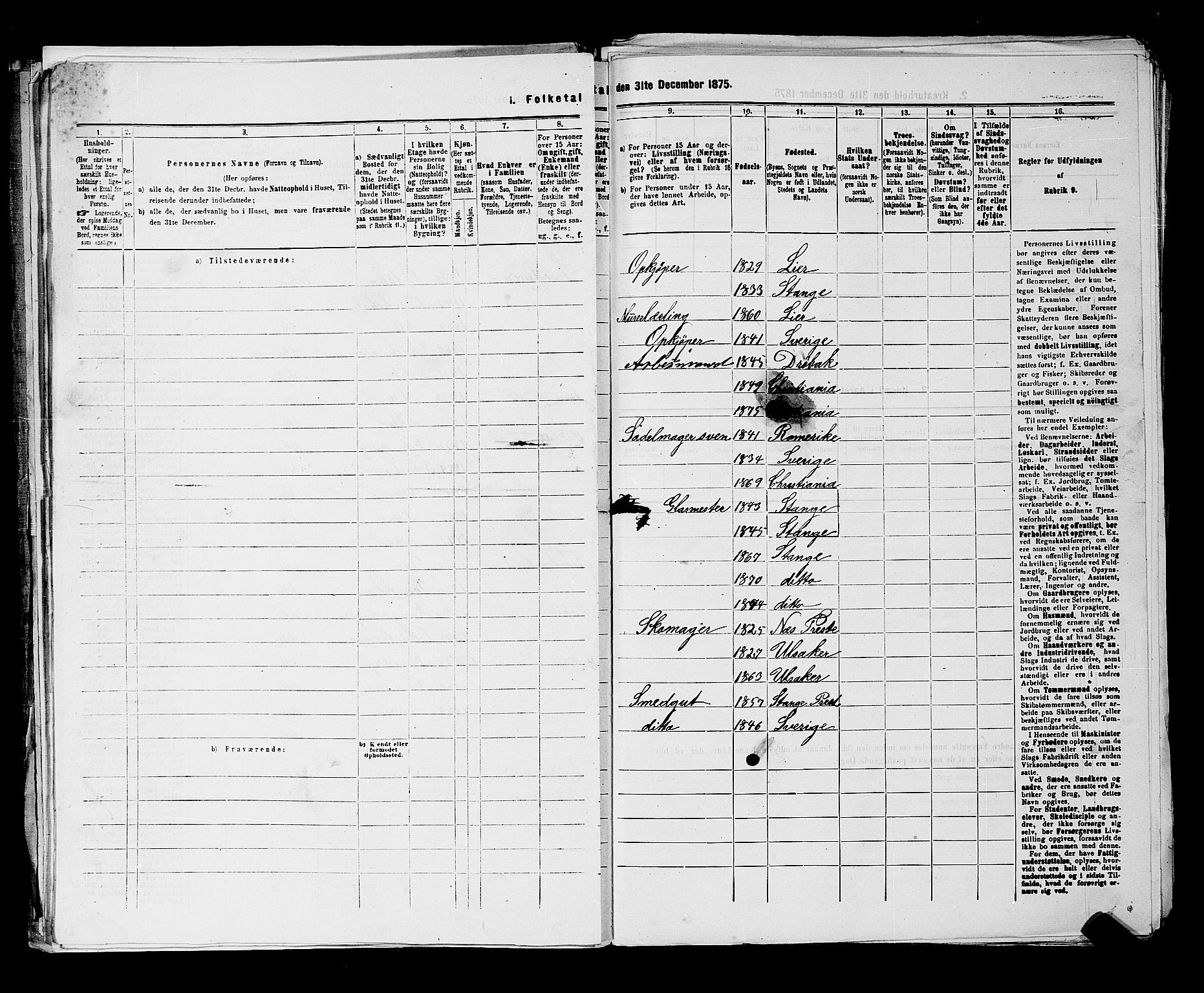 RA, 1875 census for 0301 Kristiania, 1875, p. 8026