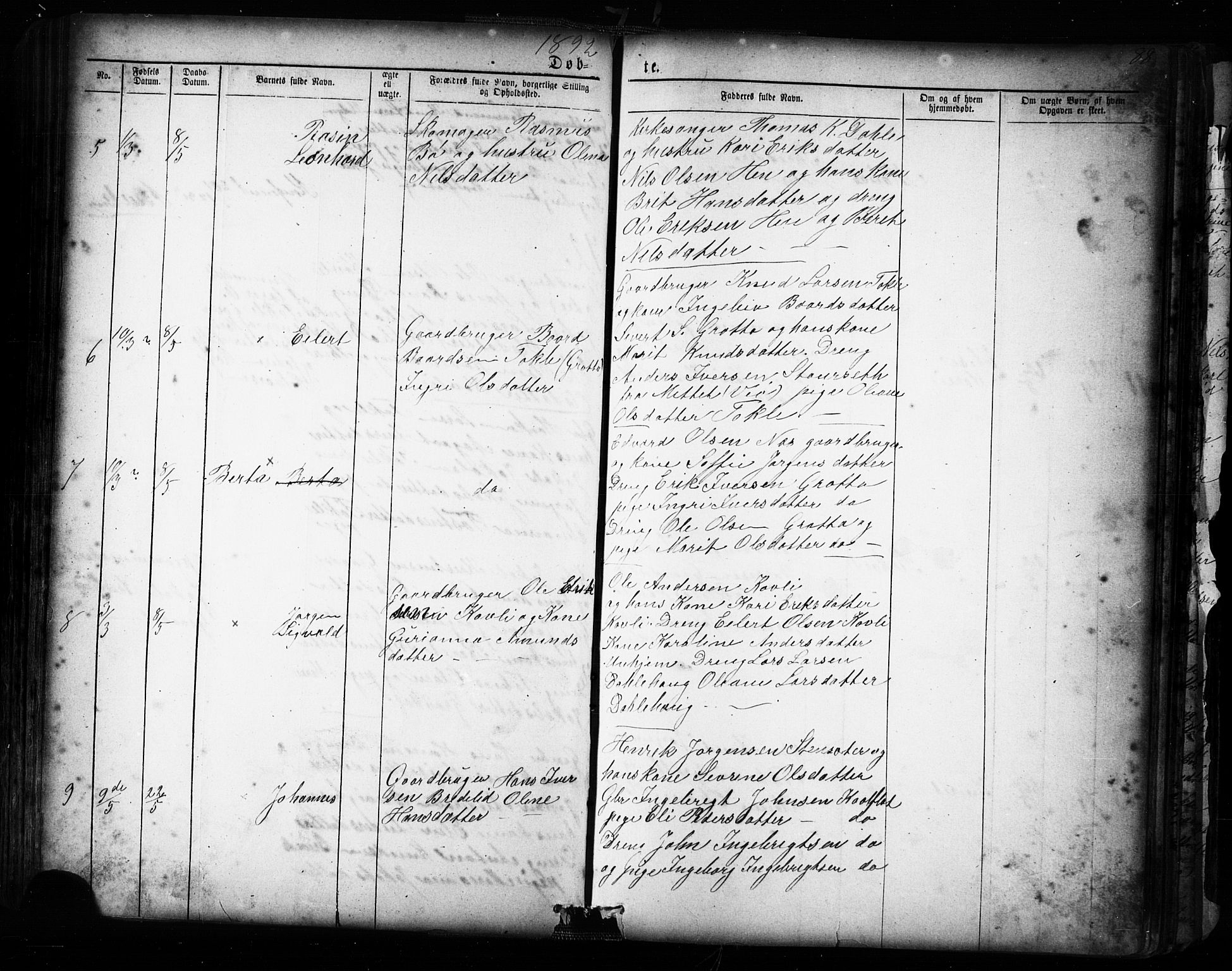 Ministerialprotokoller, klokkerbøker og fødselsregistre - Møre og Romsdal, AV/SAT-A-1454/545/L0588: Parish register (copy) no. 545C02, 1867-1902, p. 88