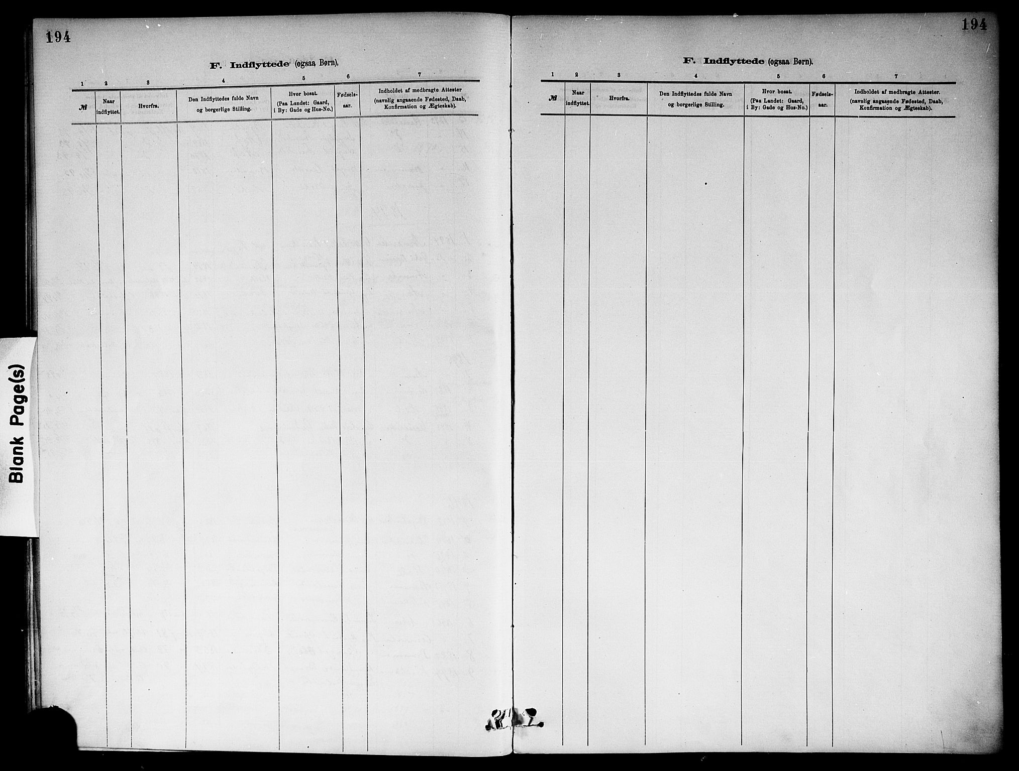 Ål kirkebøker, AV/SAKO-A-249/F/Fa/L0008: Parish register (official) no. I 8, 1882-1896, p. 194