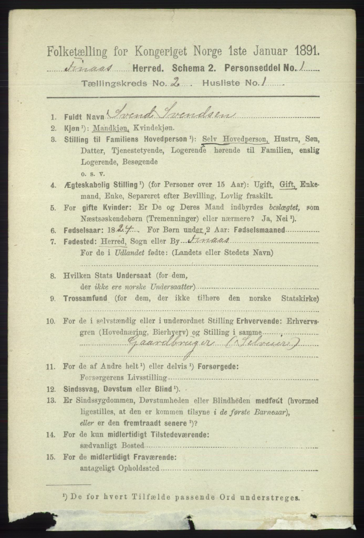 RA, 1891 census for 1218 Finnås, 1891, p. 770