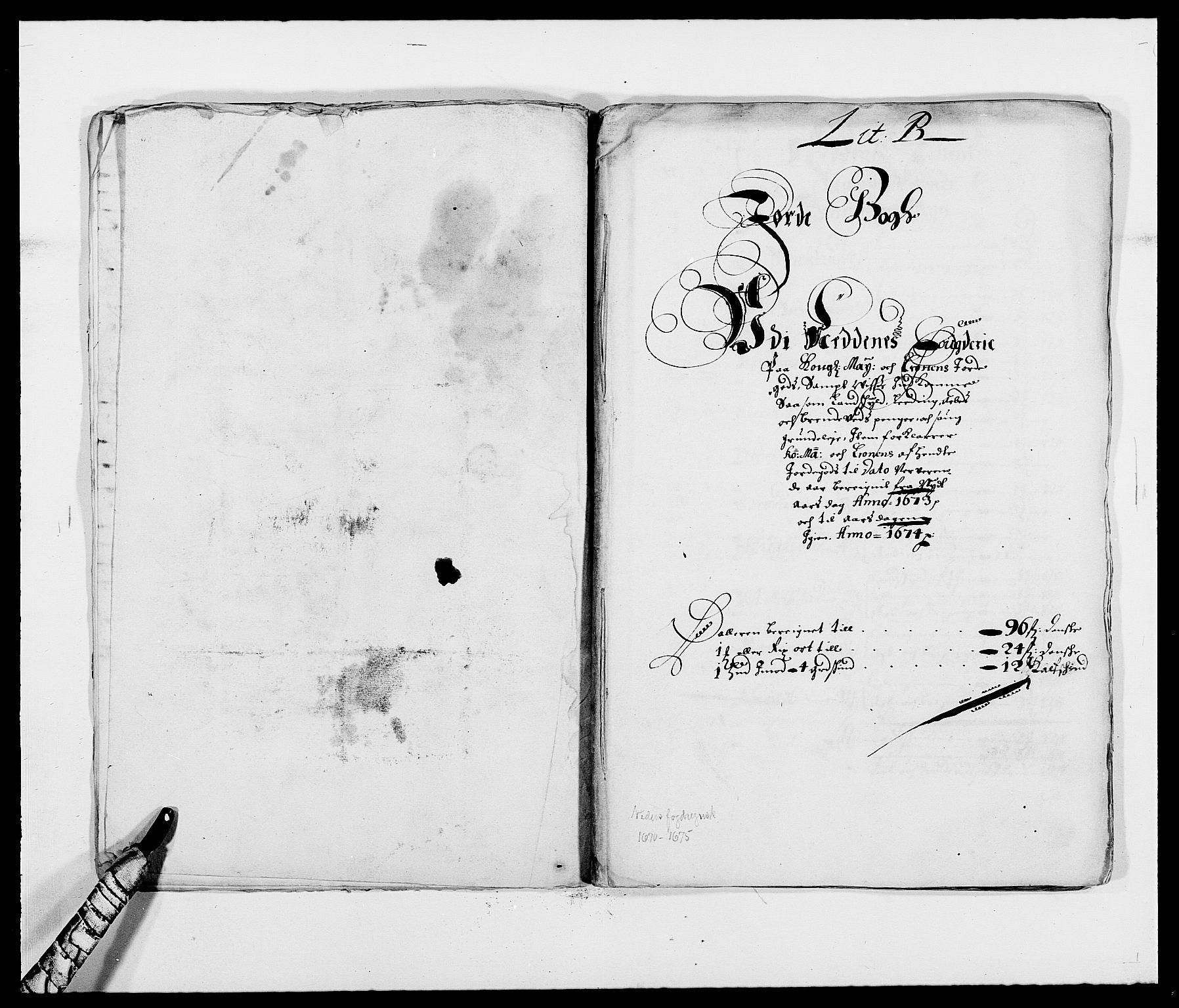 Rentekammeret inntil 1814, Reviderte regnskaper, Fogderegnskap, RA/EA-4092/R39/L2300: Fogderegnskap Nedenes, 1672-1674, p. 134