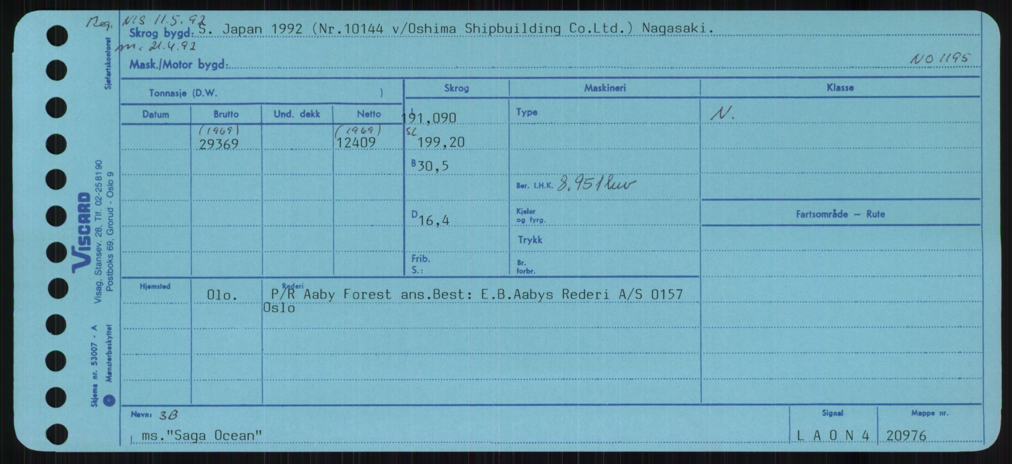 Sjøfartsdirektoratet med forløpere, Skipsmålingen, RA/S-1627/H/Ha/L0005/0001: Fartøy, S-Sven / Fartøy, S-Skji, p. 23