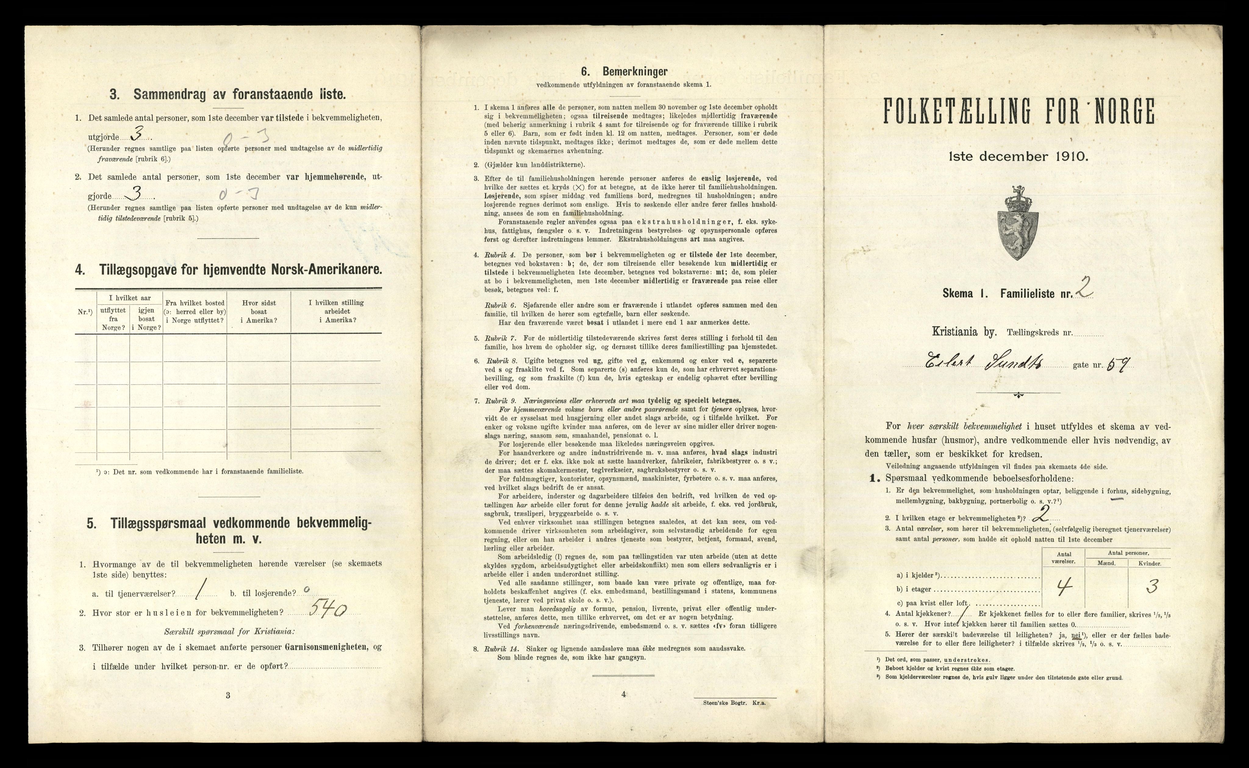 RA, 1910 census for Kristiania, 1910, p. 19543