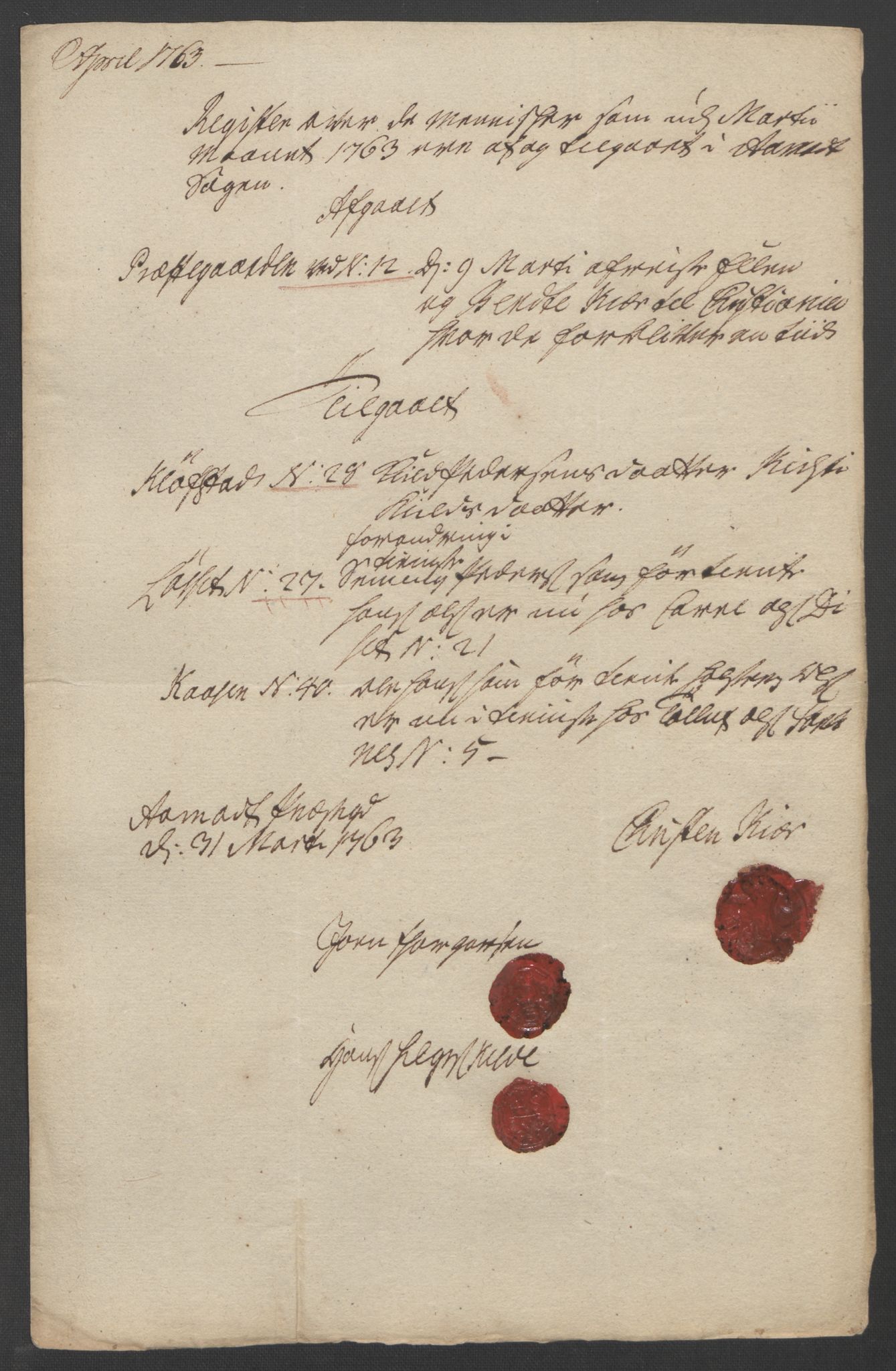 Rentekammeret inntil 1814, Reviderte regnskaper, Fogderegnskap, AV/RA-EA-4092/R14/L0959: Ekstraskatten Solør og Odal, 1763-1770, p. 213