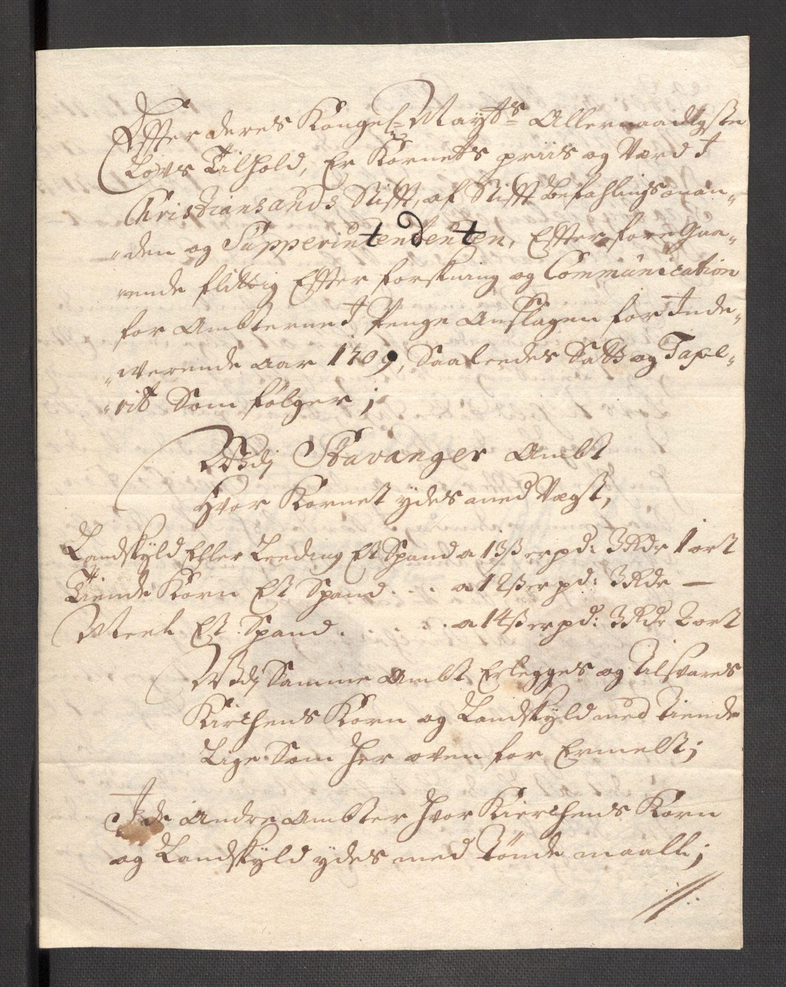 Rentekammeret inntil 1814, Reviderte regnskaper, Fogderegnskap, RA/EA-4092/R46/L2734: Fogderegnskap Jæren og Dalane, 1709-1710, p. 25
