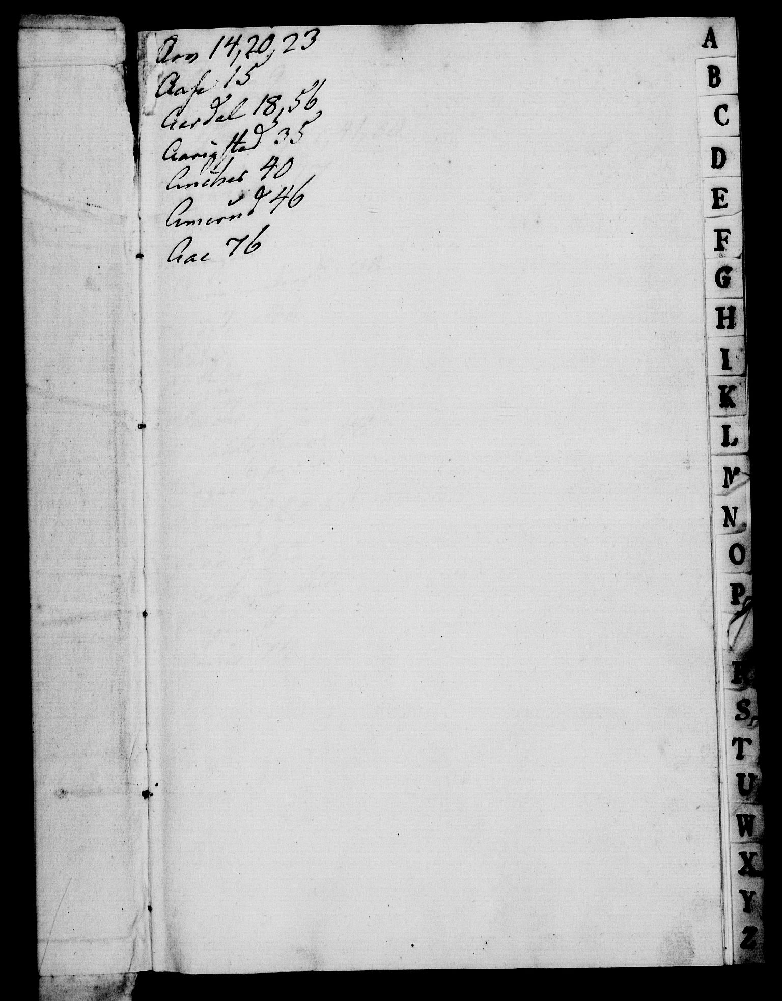 Rentekammeret, Kammerkanselliet, RA/EA-3111/G/Gf/Gfa/L0049: Norsk relasjons- og resolusjonsprotokoll (merket RK 52.49), 1767, p. 3