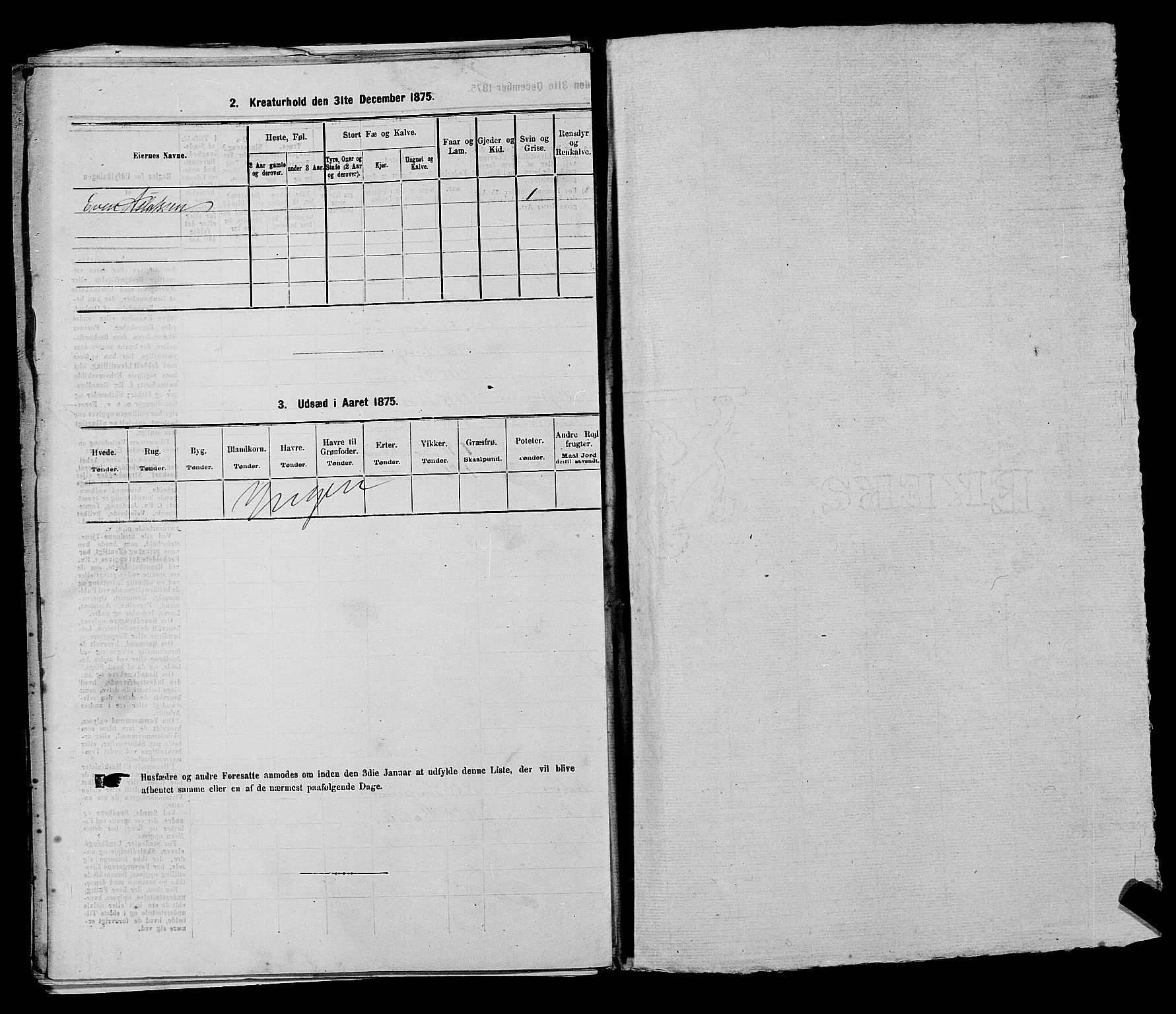 SAKO, 1875 census for 0805P Porsgrunn, 1875, p. 320