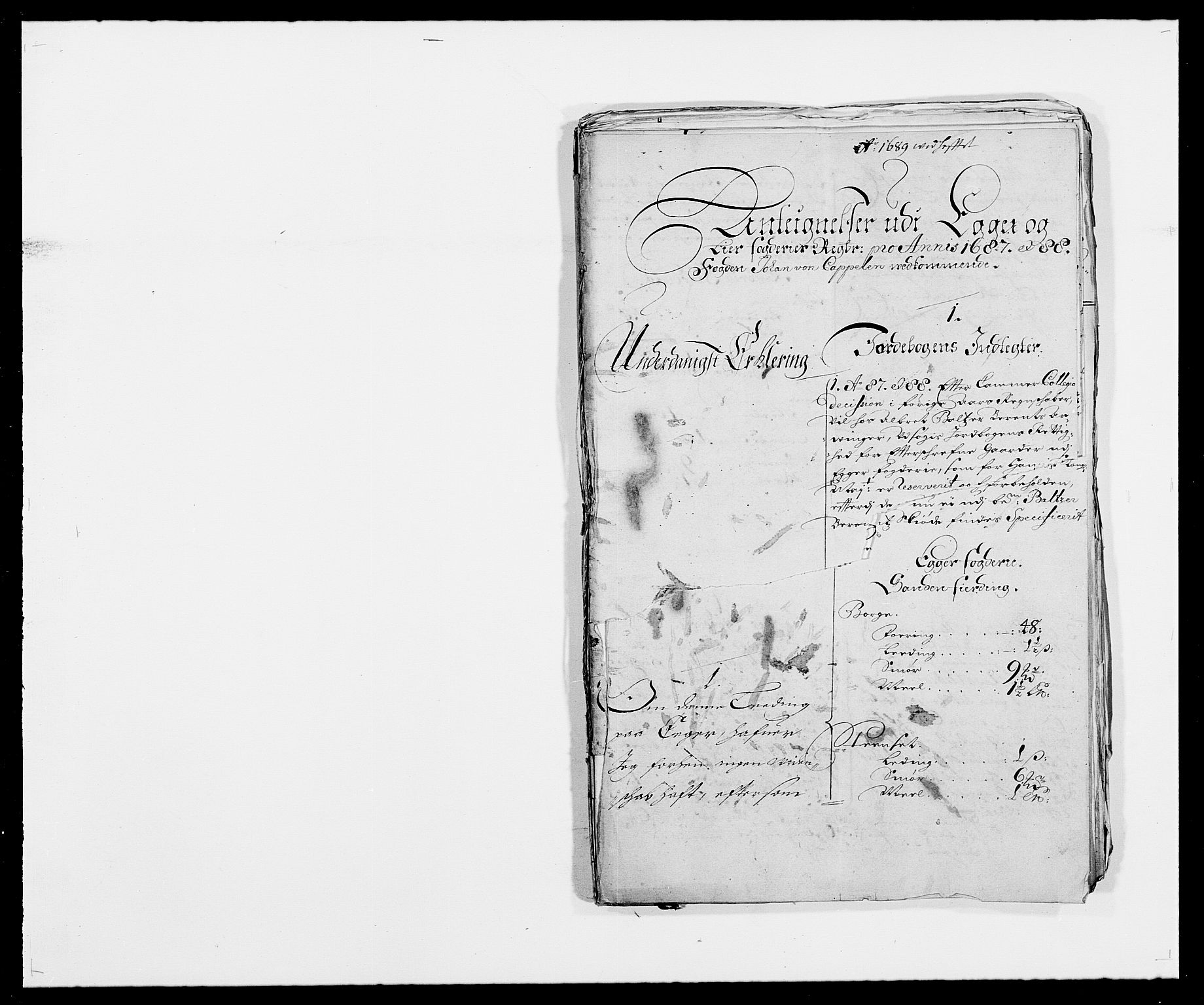 Rentekammeret inntil 1814, Reviderte regnskaper, Fogderegnskap, RA/EA-4092/R28/L1688: Fogderegnskap Eiker og Lier, 1687-1689, p. 286