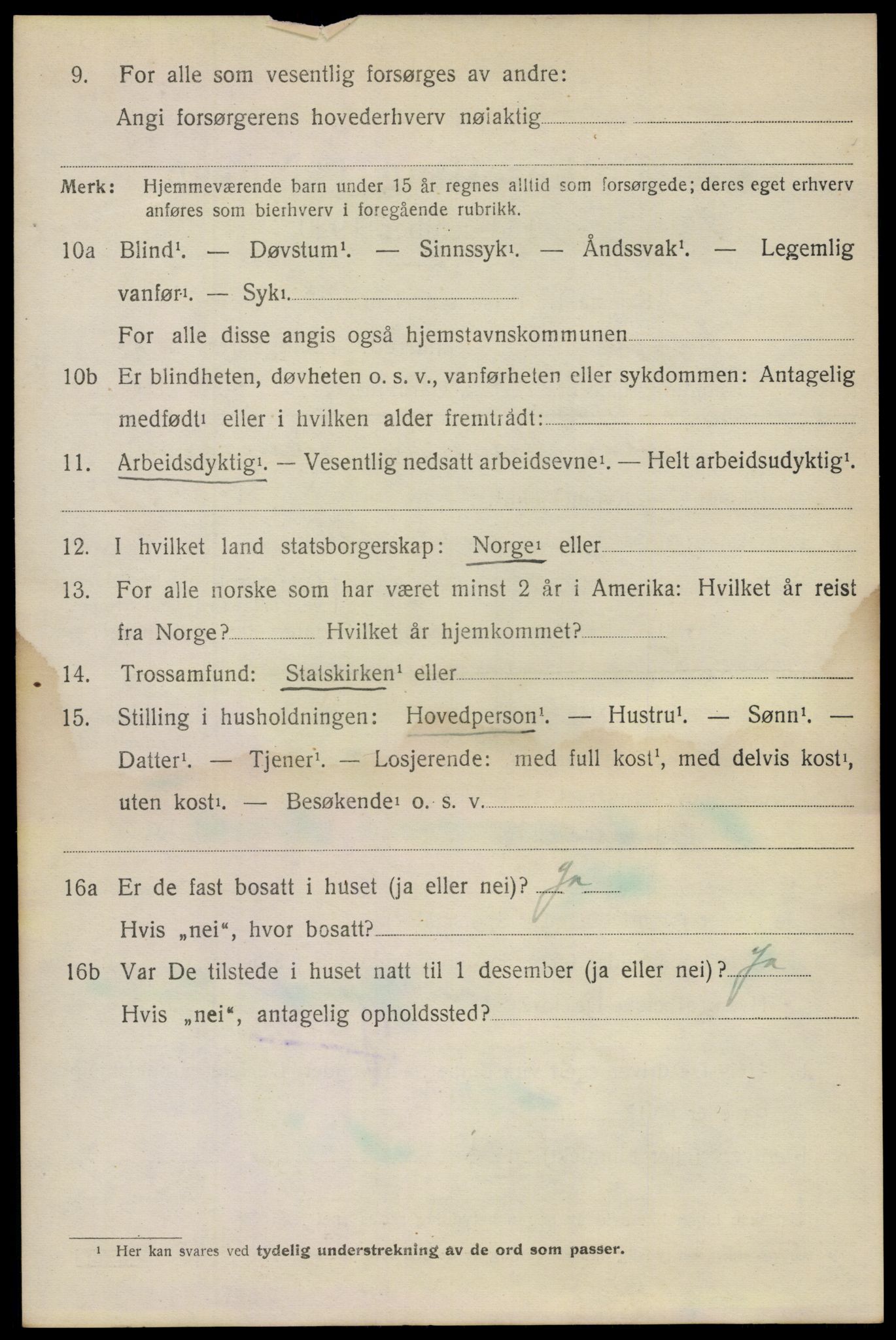 SAO, 1920 census for Rygge, 1920, p. 9748