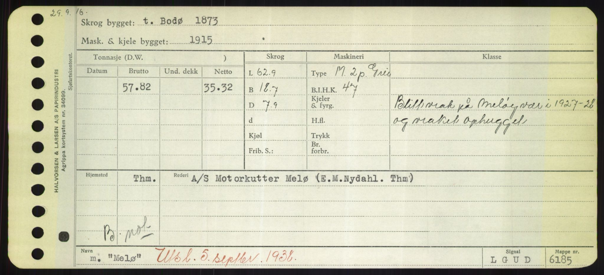 Sjøfartsdirektoratet med forløpere, Skipsmålingen, AV/RA-S-1627/H/Hd/L0024: Fartøy, M-Mim, p. 493