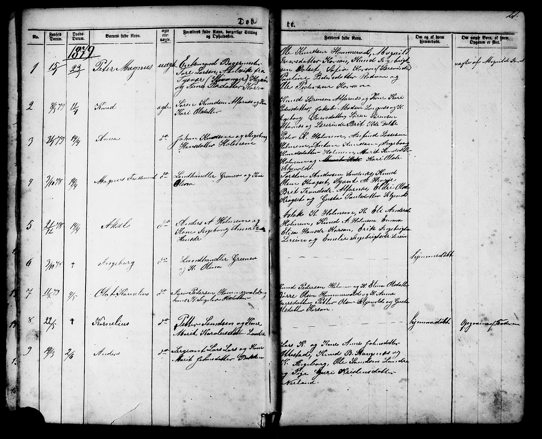 Ministerialprotokoller, klokkerbøker og fødselsregistre - Møre og Romsdal, SAT/A-1454/548/L0614: Parish register (copy) no. 548C02, 1867-1917, p. 21