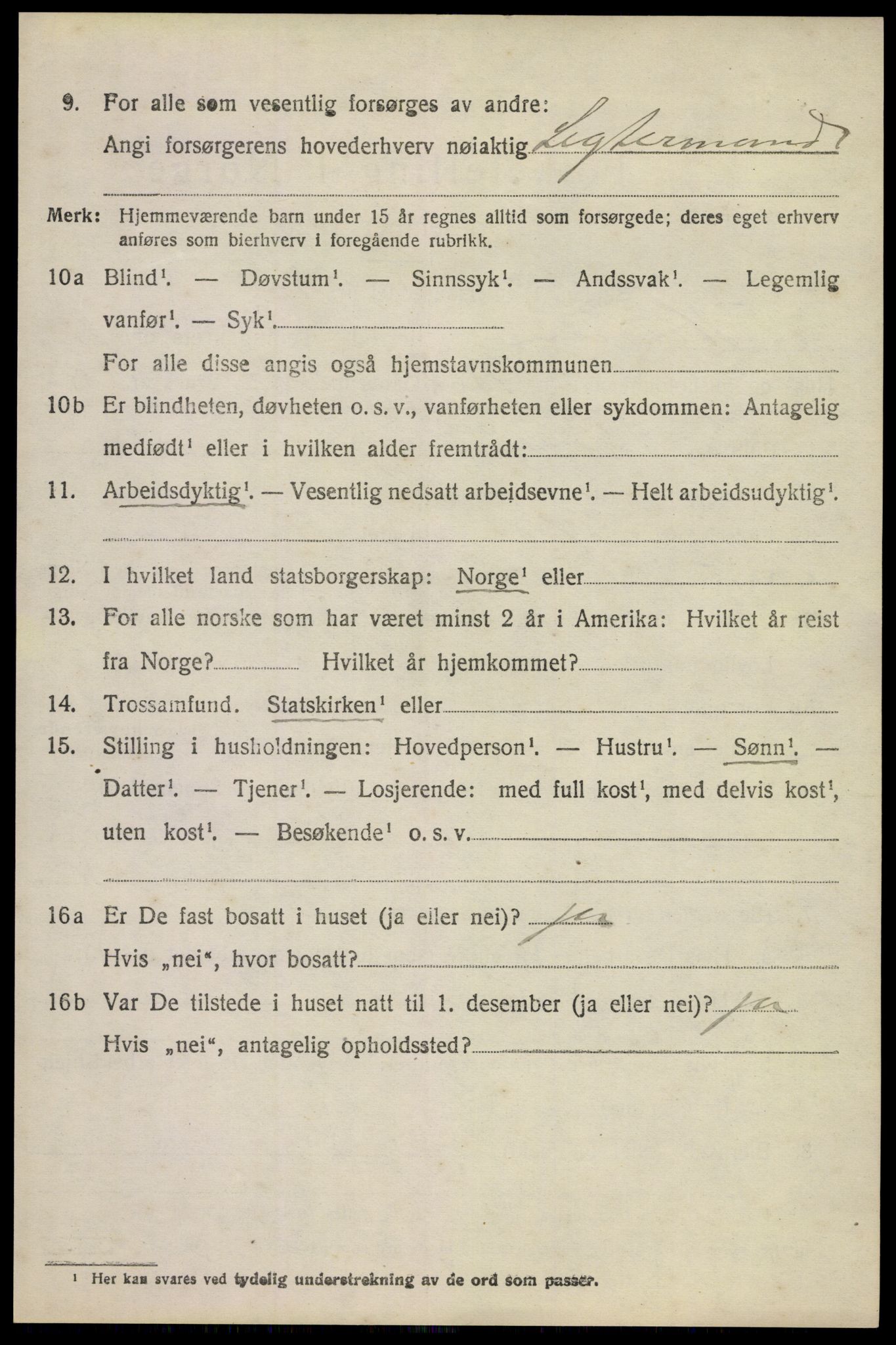 SAKO, 1920 census for Hurum, 1920, p. 5103