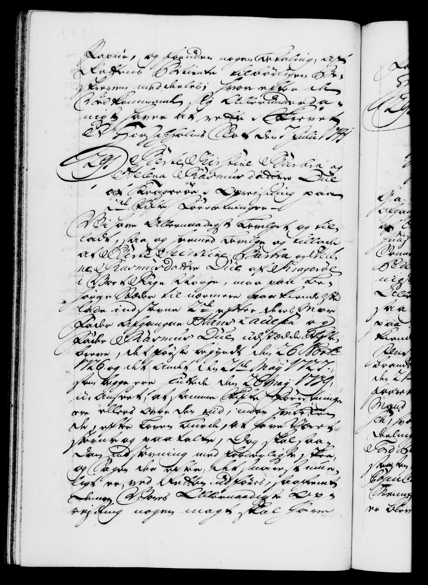 Danske Kanselli 1572-1799, AV/RA-EA-3023/F/Fc/Fca/Fcaa/L0032: Norske registre, 1741-1742, p. 189b