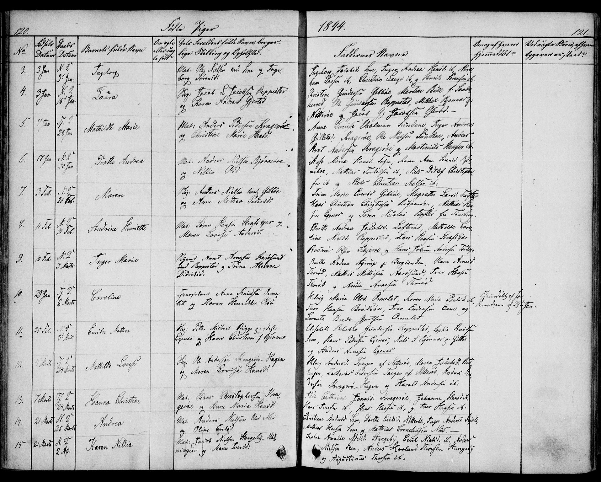 Nøtterøy kirkebøker, AV/SAKO-A-354/F/Fa/L0005: Parish register (official) no. I 5, 1839-1852, p. 120-121