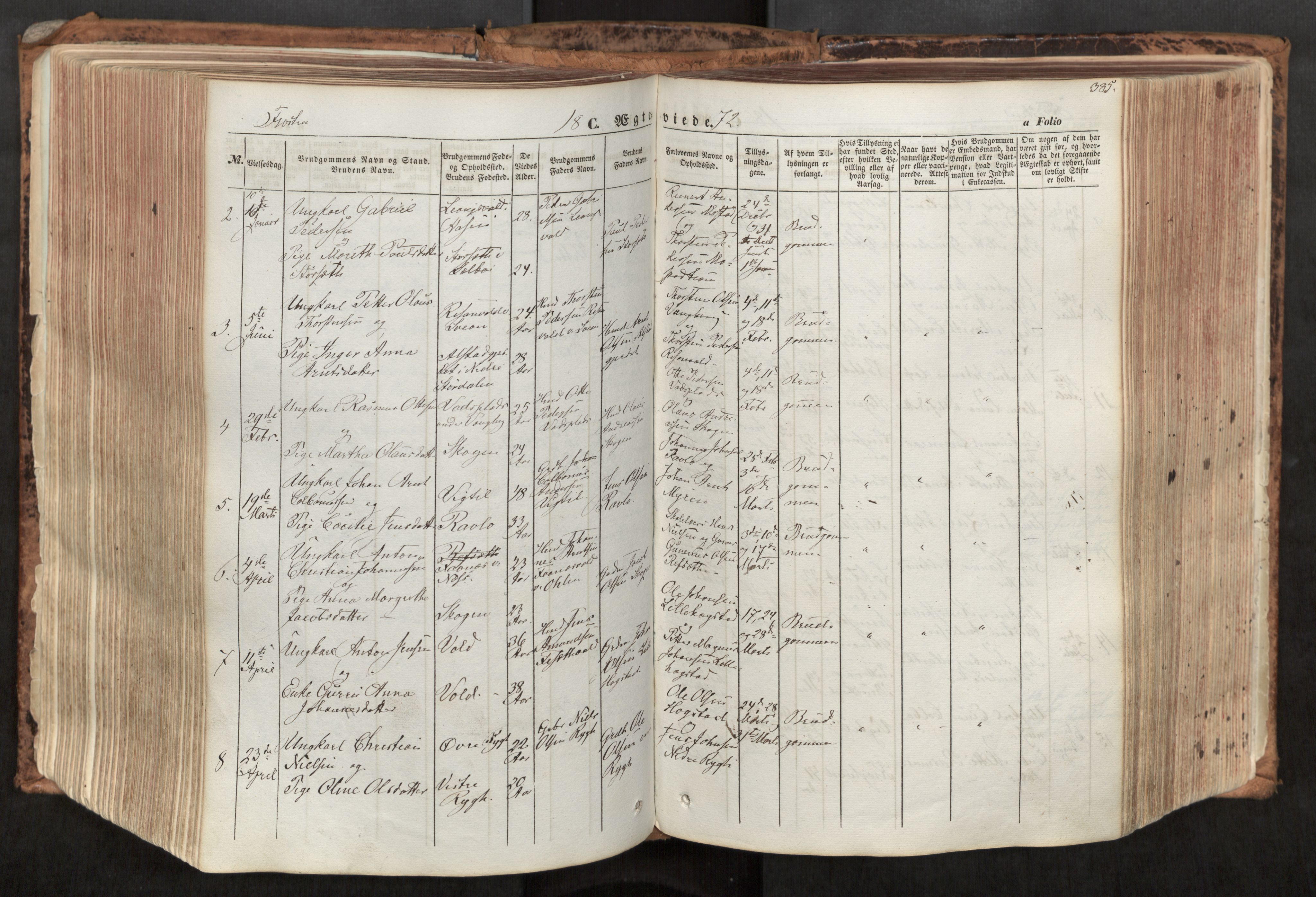 Ministerialprotokoller, klokkerbøker og fødselsregistre - Nord-Trøndelag, SAT/A-1458/713/L0116: Parish register (official) no. 713A07, 1850-1877, p. 385