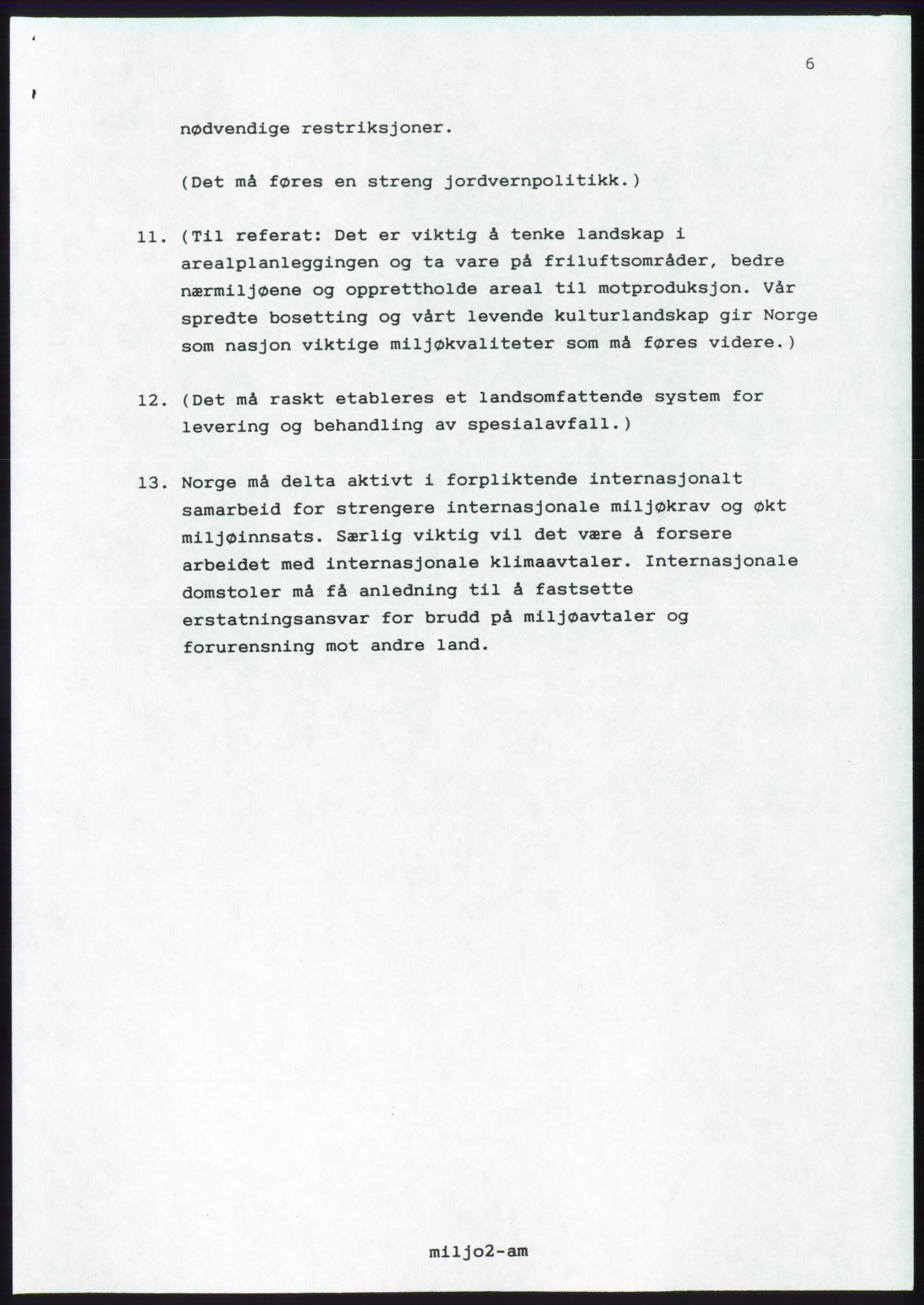 Forhandlingsmøtene 1989 mellom Høyre, KrF og Senterpartiet om dannelse av regjering, AV/RA-PA-0697/A/L0001: Forhandlingsprotokoll med vedlegg, 1989, p. 379