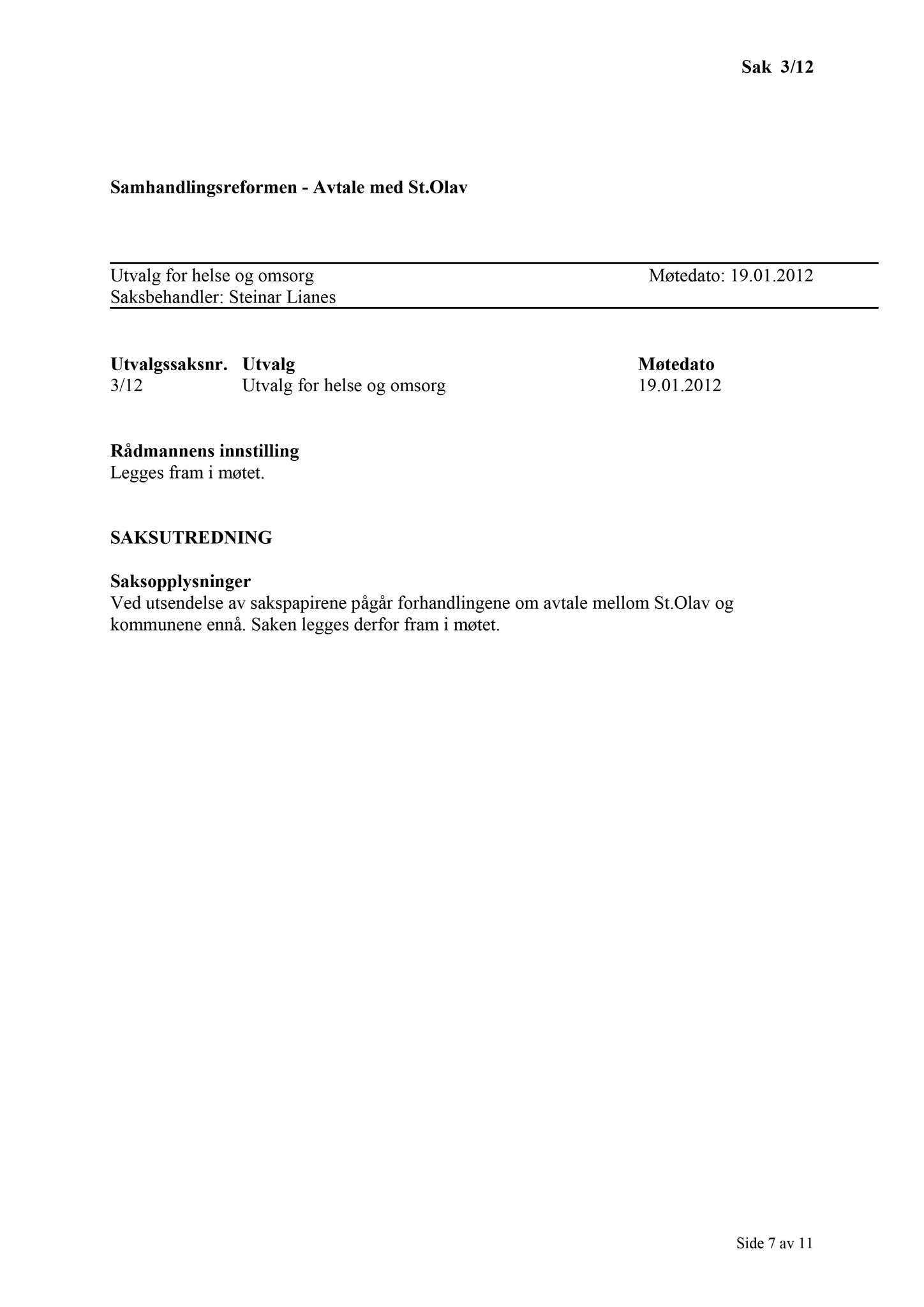 Klæbu Kommune, TRKO/KK/05-UOm/L003: Utvalg for omsorg - Møtedokumenter, 2012, p. 8