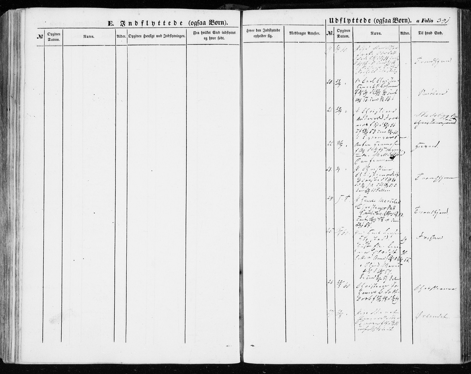 Ministerialprotokoller, klokkerbøker og fødselsregistre - Sør-Trøndelag, AV/SAT-A-1456/634/L0530: Parish register (official) no. 634A06, 1852-1860, p. 391