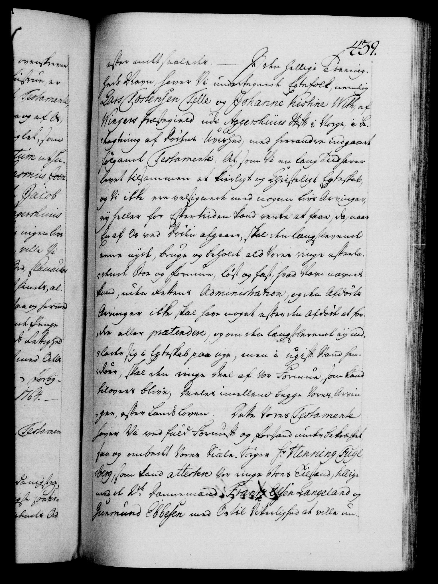 Danske Kanselli 1572-1799, RA/EA-3023/F/Fc/Fca/Fcaa/L0042: Norske registre, 1763-1766, p. 439a