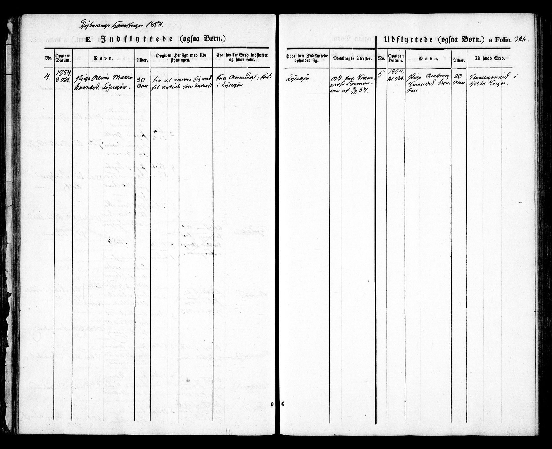 Dypvåg sokneprestkontor, AV/SAK-1111-0007/F/Fa/Faa/L0005: Parish register (official) no. A 5, 1841-1854, p. 326