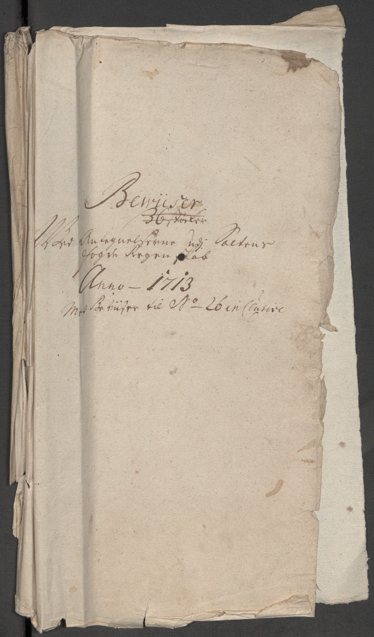 Rentekammeret inntil 1814, Reviderte regnskaper, Fogderegnskap, RA/EA-4092/R66/L4583: Fogderegnskap Salten, 1713, p. 226