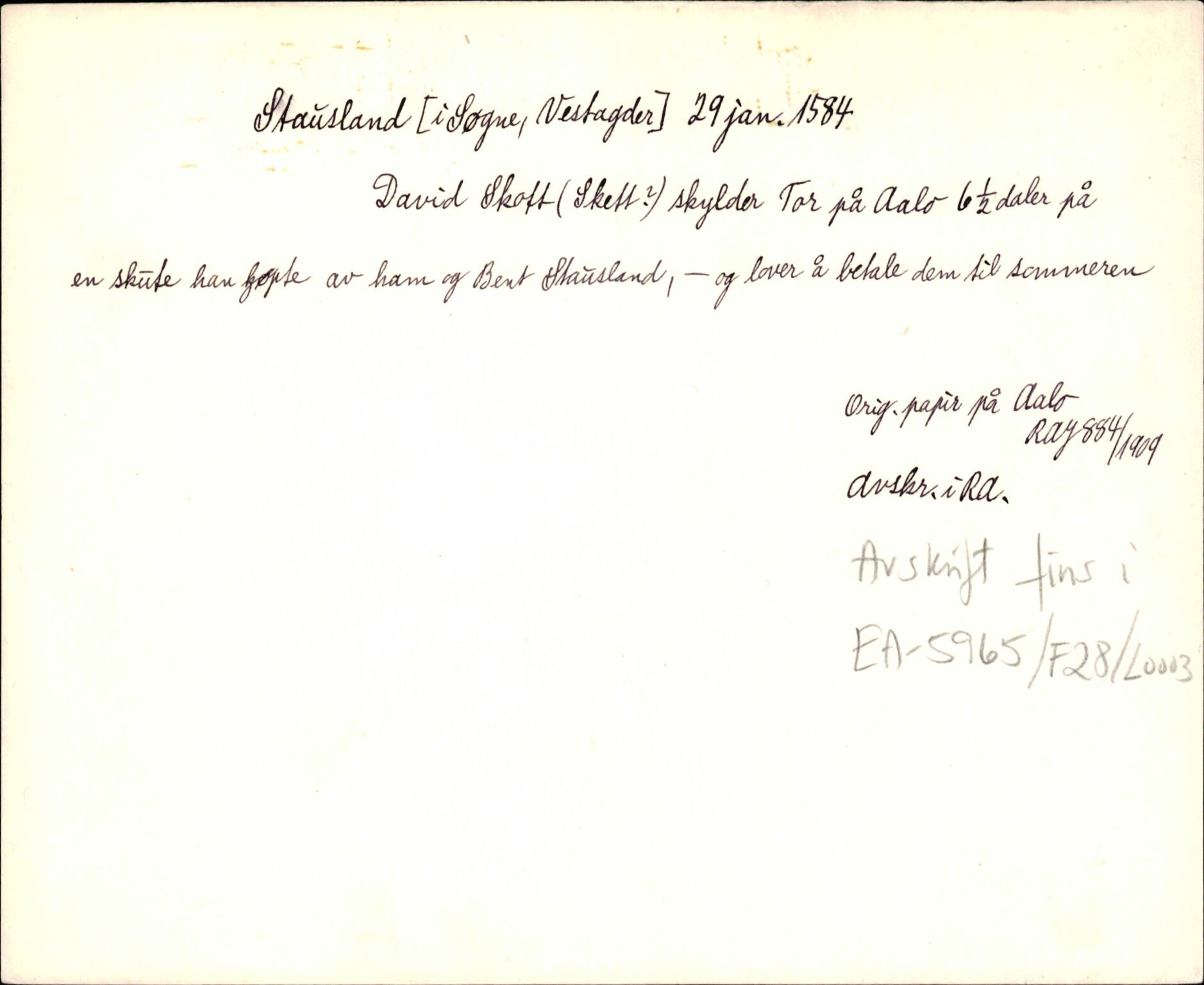 Riksarkivets diplomsamling, AV/RA-EA-5965/F35/F35d/L0001: Innlånte diplomer, seddelregister, 1316-1591, p. 533