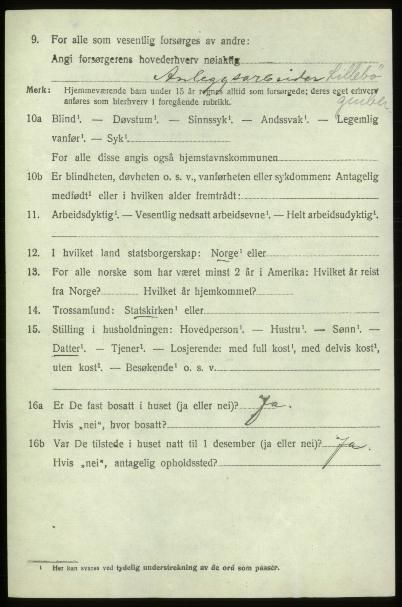 SAB, 1920 census for Stord, 1920, p. 5548