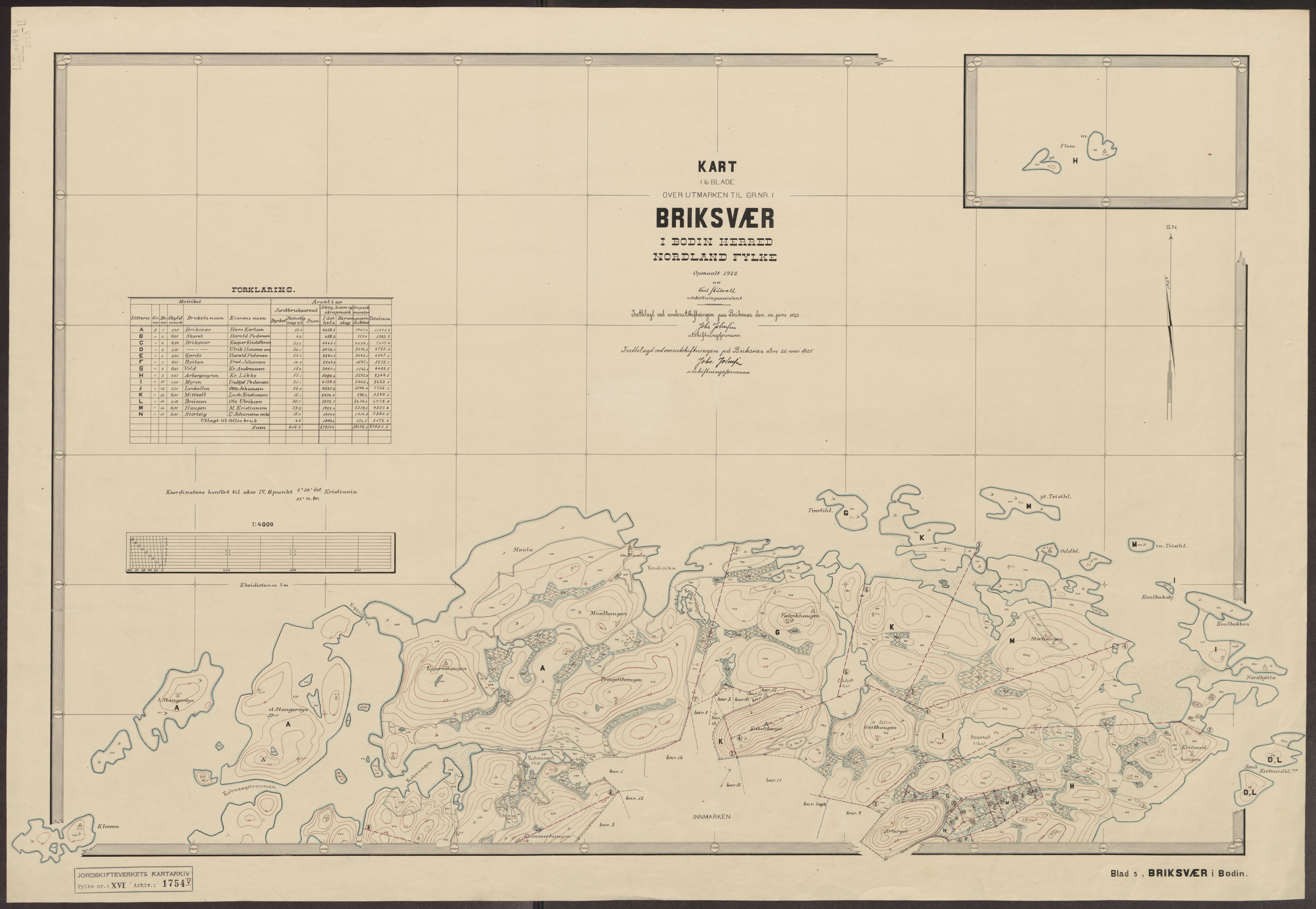 Jordskifteverkets kartarkiv, AV/RA-S-3929/T, 1859-1988, p. 2085