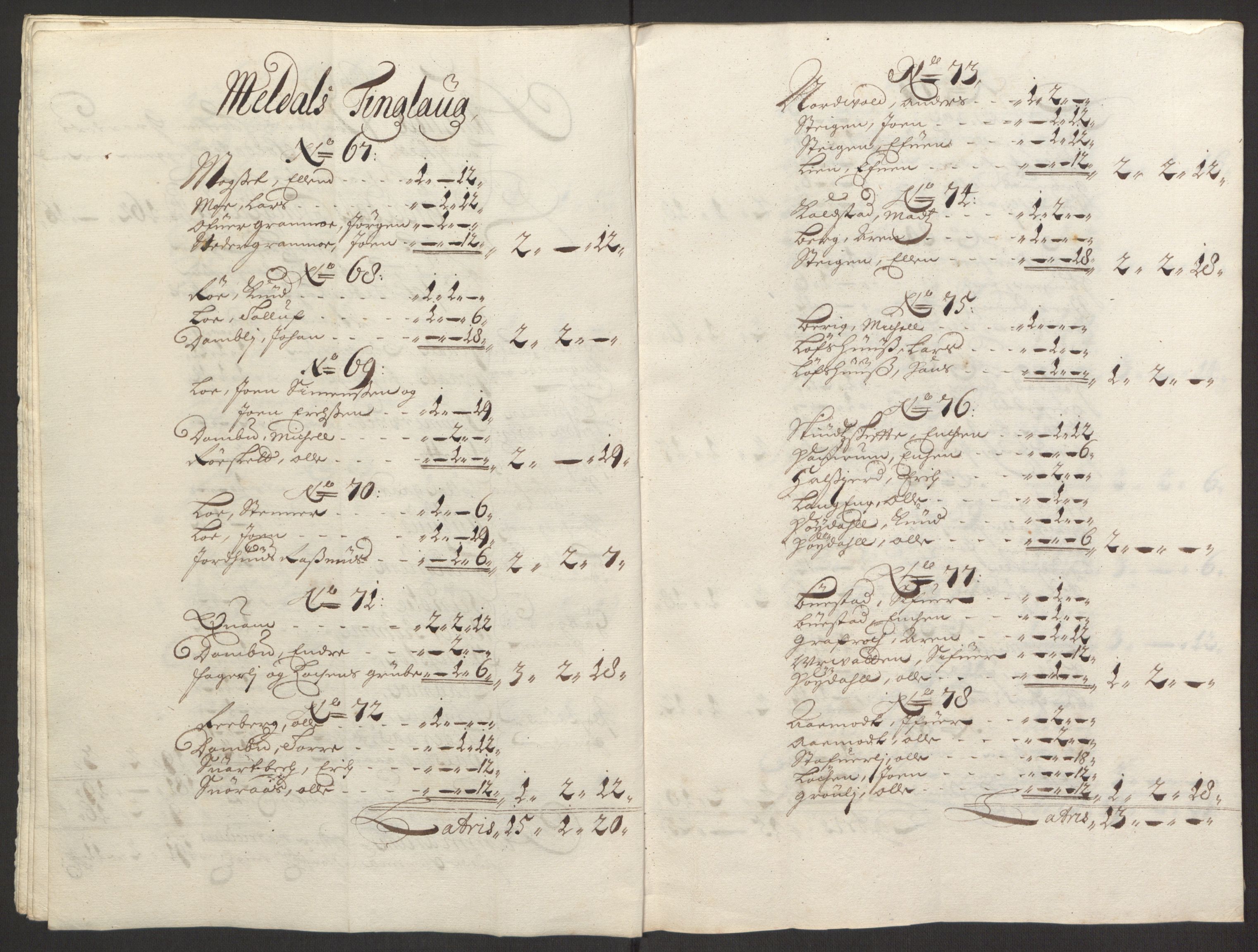 Rentekammeret inntil 1814, Reviderte regnskaper, Fogderegnskap, AV/RA-EA-4092/R60/L3944: Fogderegnskap Orkdal og Gauldal, 1694, p. 112