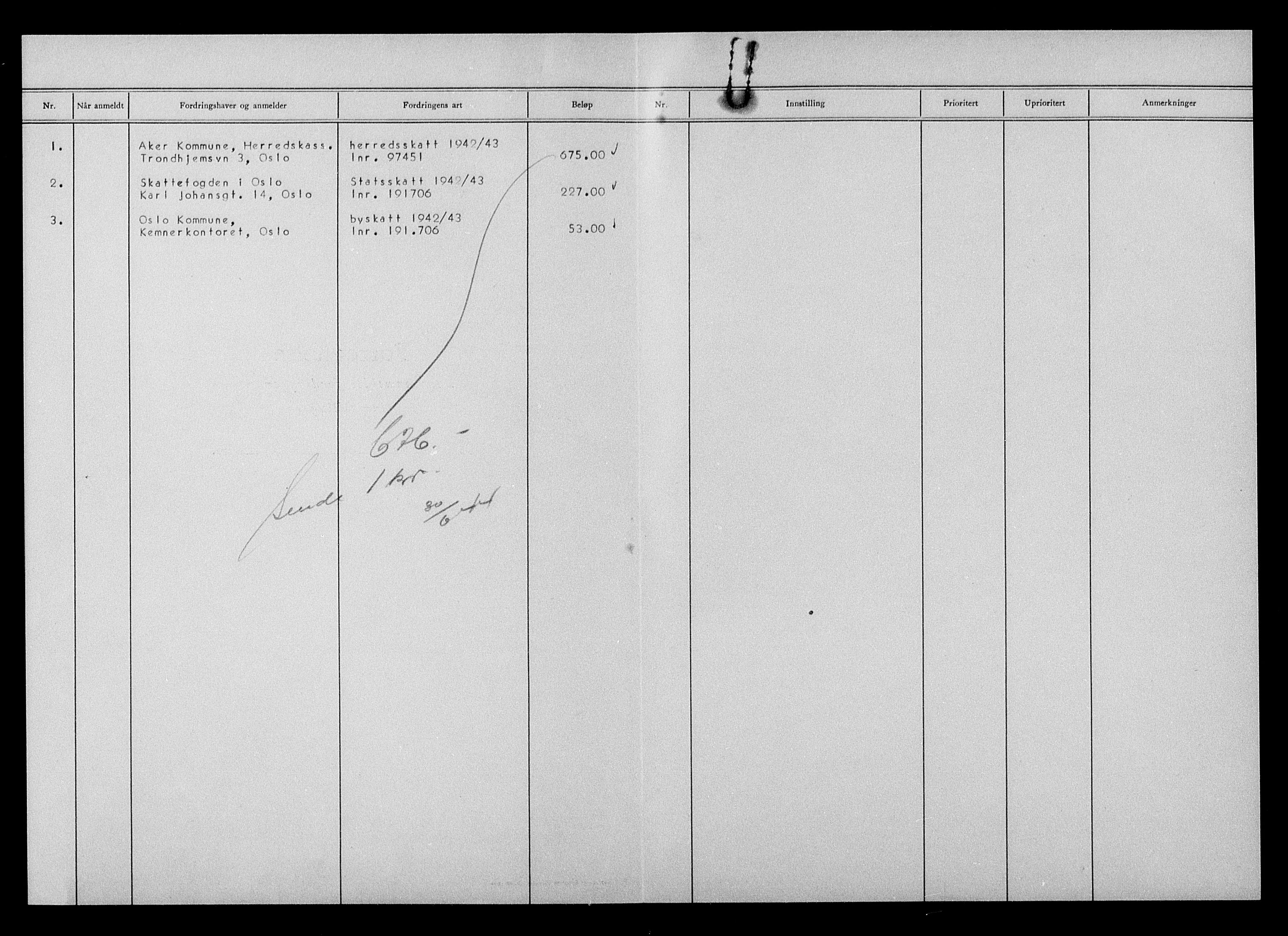 Justisdepartementet, Tilbakeføringskontoret for inndratte formuer, AV/RA-S-1564/H/Hc/Hcc/L0960: --, 1945-1947, p. 332