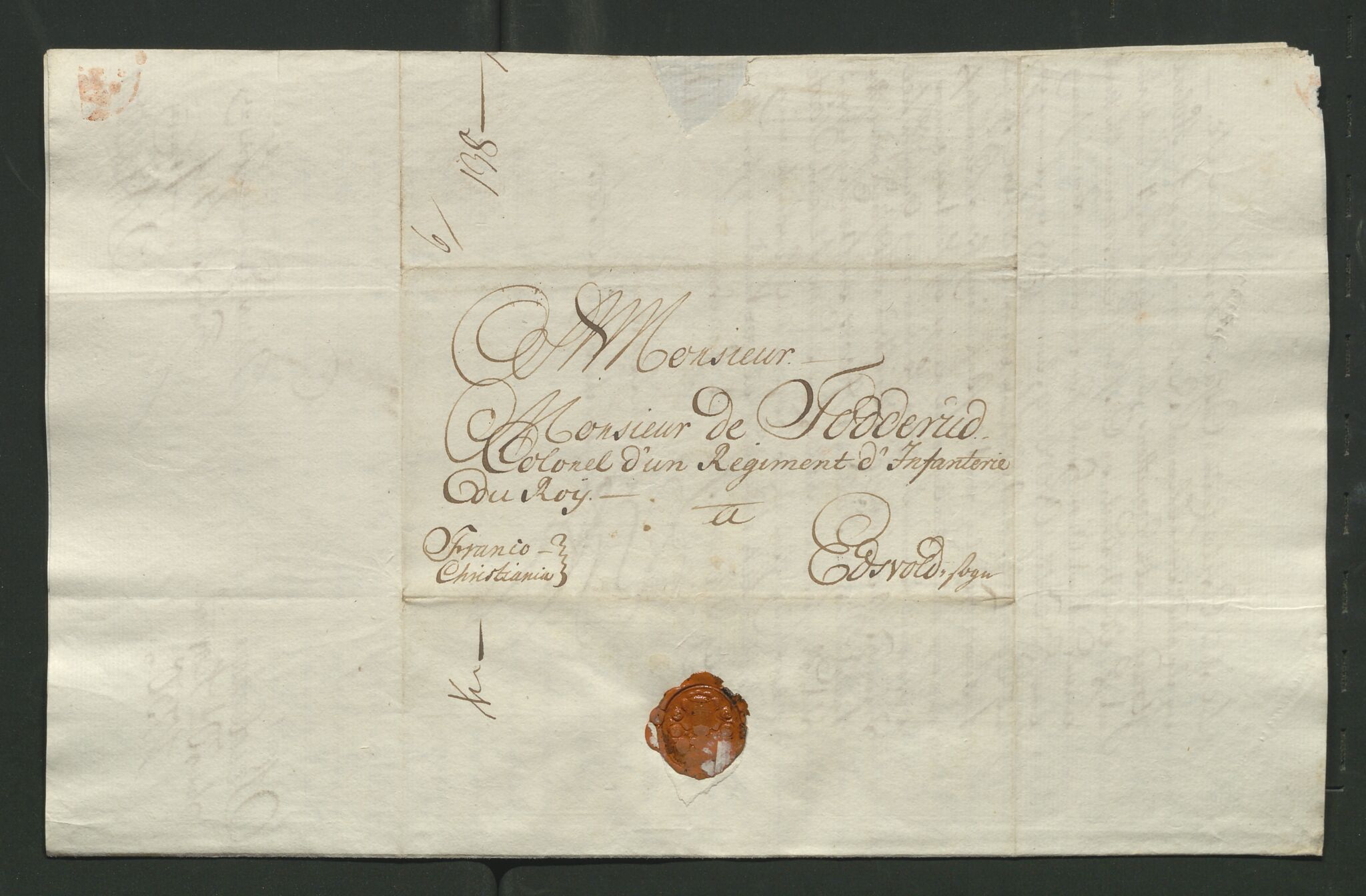 Åker i Vang, Hedmark, og familien Todderud, AV/SAH-ARK-010/J/Jc/L0001: Korrespondanse, 1706-1752, p. 201