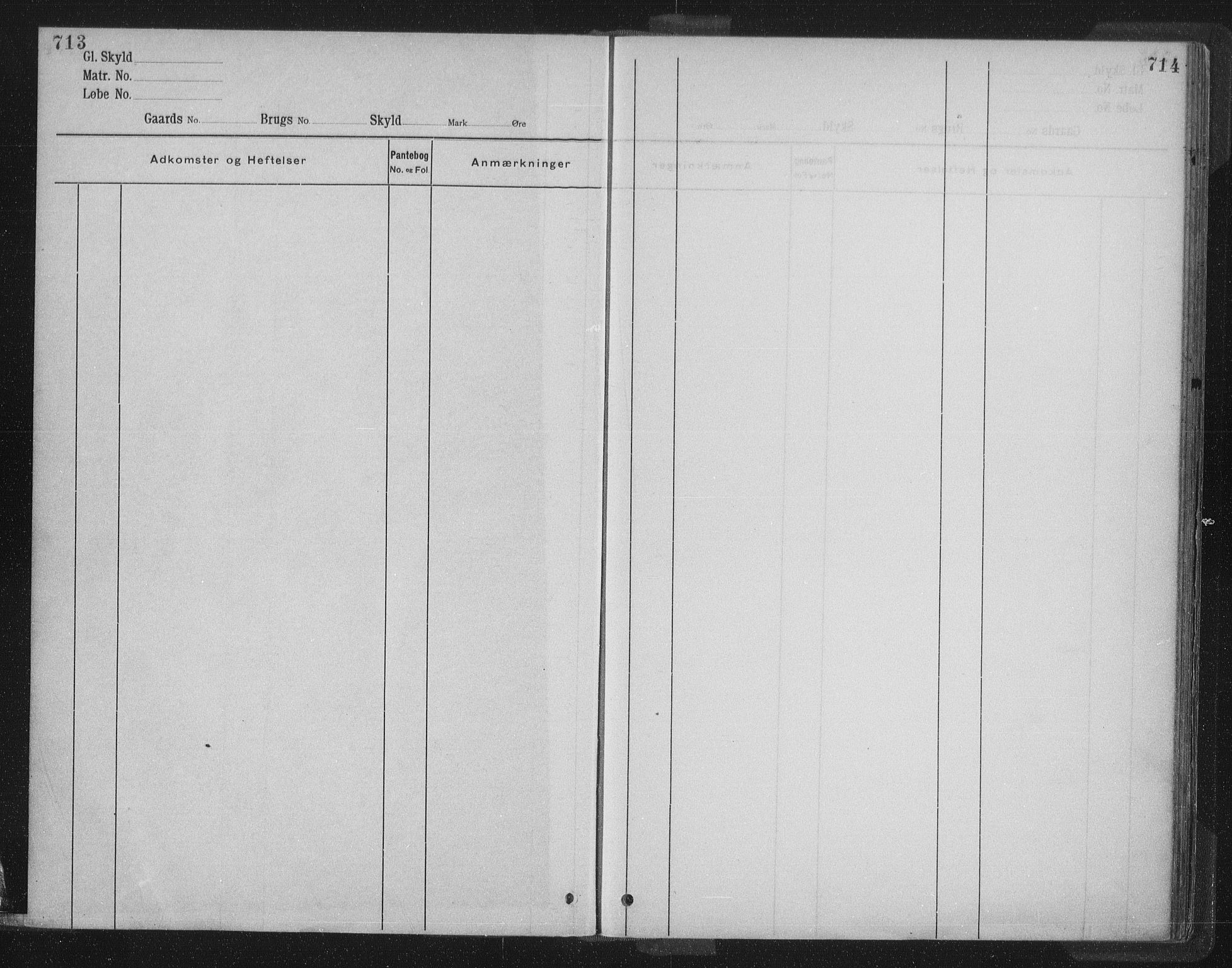 Jæren sorenskriveri, SAST/A-100310/01/4/41/41ABB/L0005: Mortgage register no. 41 ABB5, 1911, p. 713-714