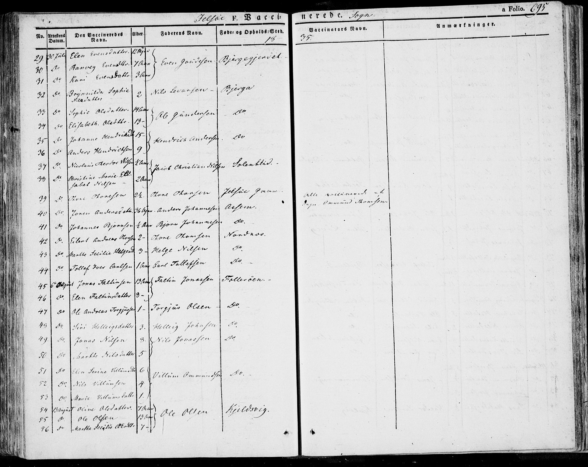 Jelsa sokneprestkontor, AV/SAST-A-101842/01/IV: Parish register (official) no. A 6.2, 1828-1853, p. 695