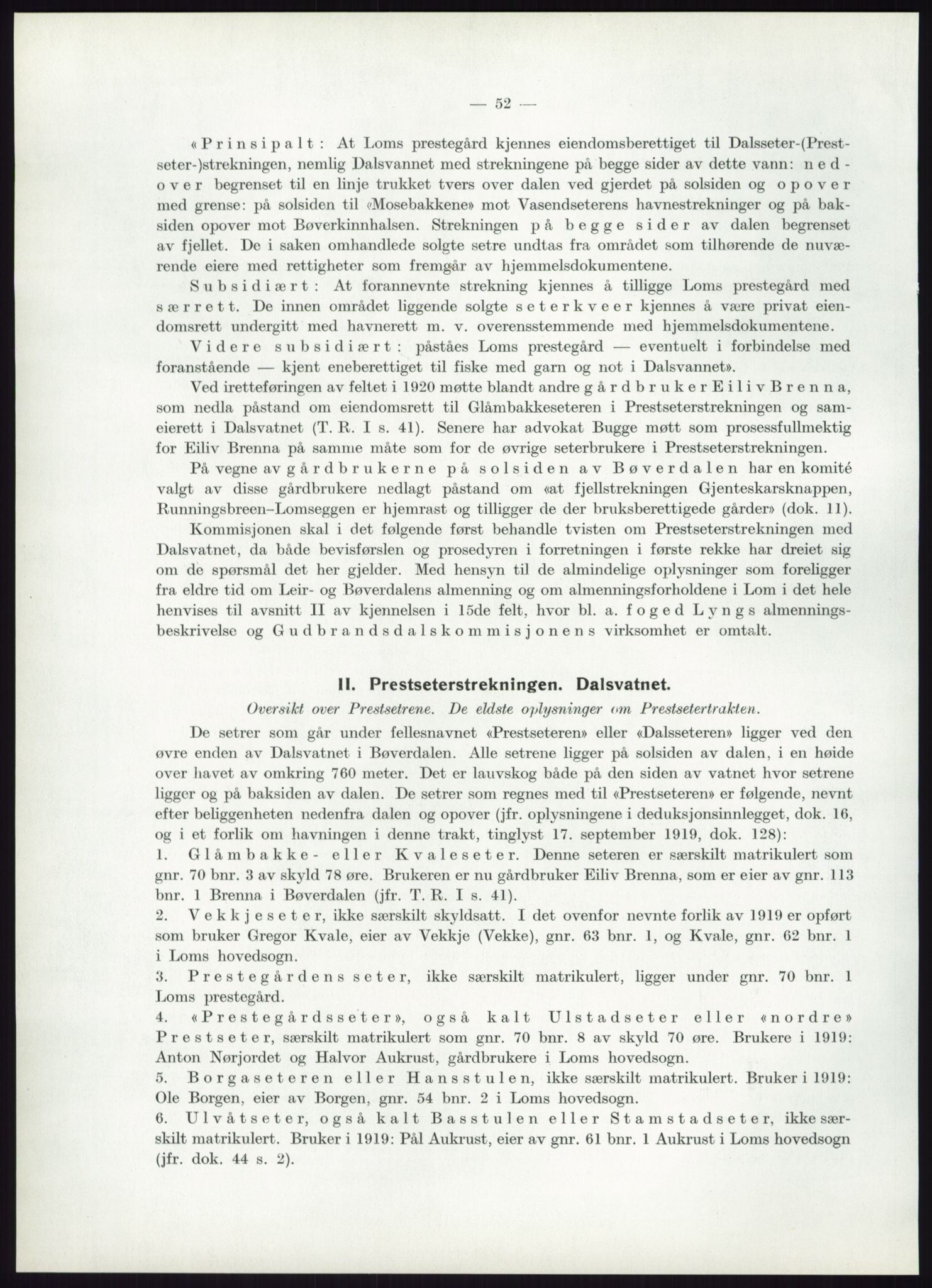 Høyfjellskommisjonen, AV/RA-S-1546/X/Xa/L0001: Nr. 1-33, 1909-1953, p. 6279