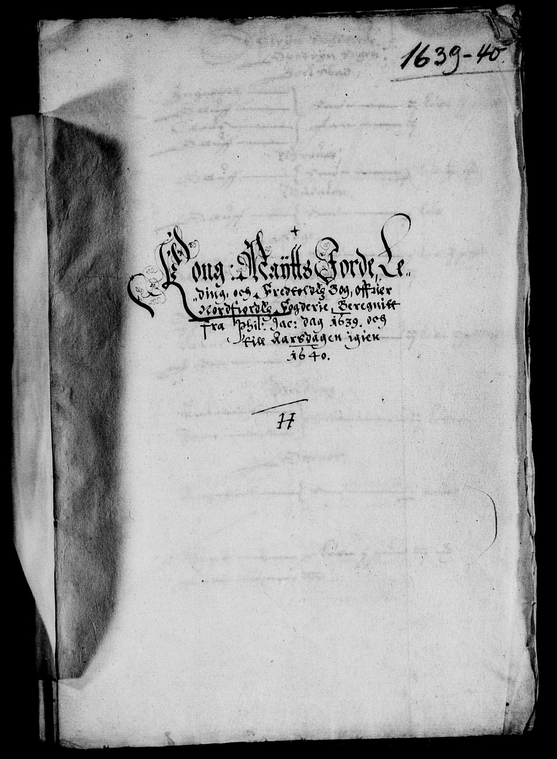 Rentekammeret inntil 1814, Reviderte regnskaper, Lensregnskaper, AV/RA-EA-5023/R/Rb/Rbt/L0084: Bergenhus len, 1638-1640