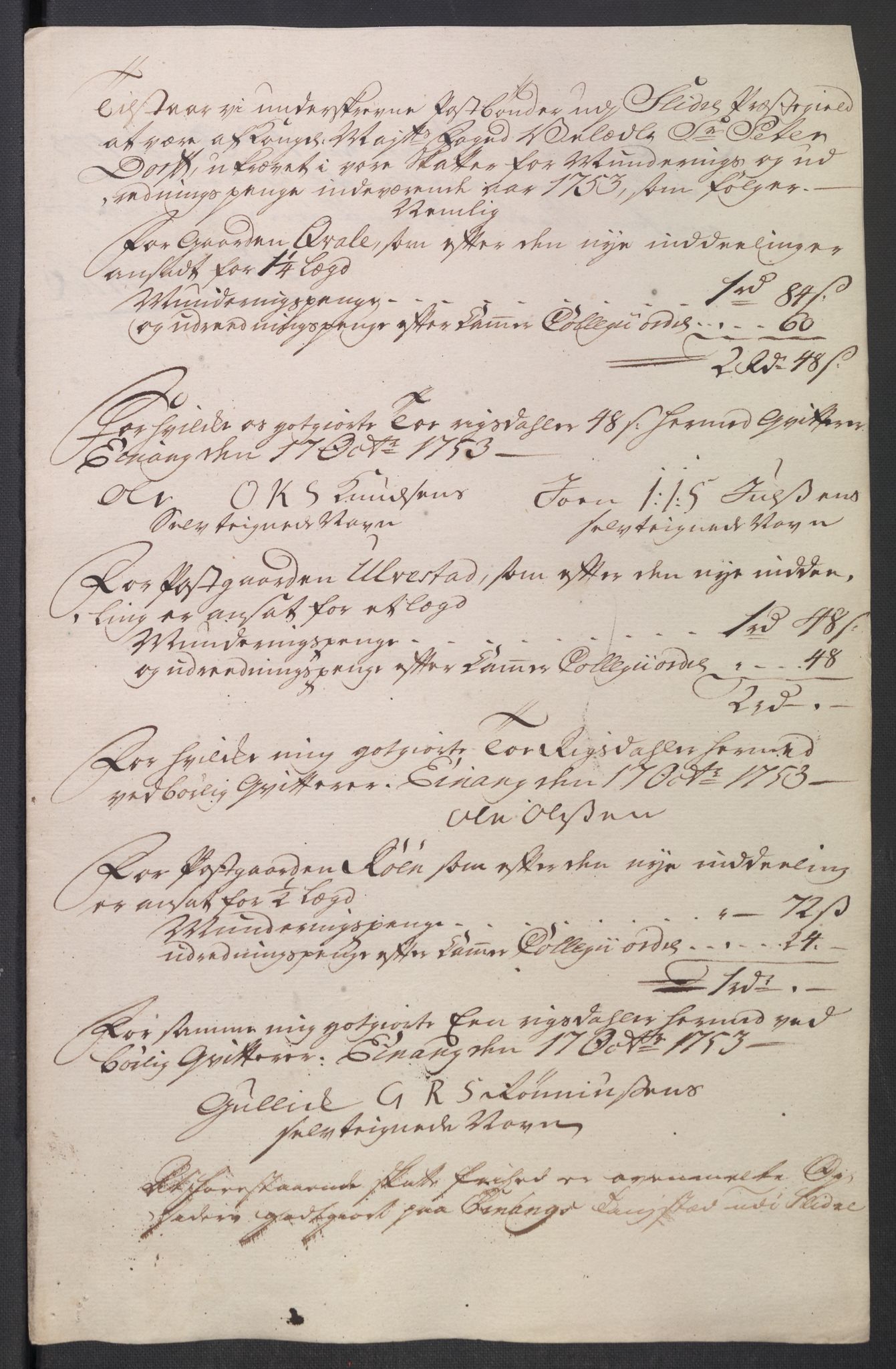 Rentekammeret inntil 1814, Reviderte regnskaper, Fogderegnskap, RA/EA-4092/R18/L1349: Fogderegnskap Hadeland, Toten og Valdres, 1752-1753, p. 452