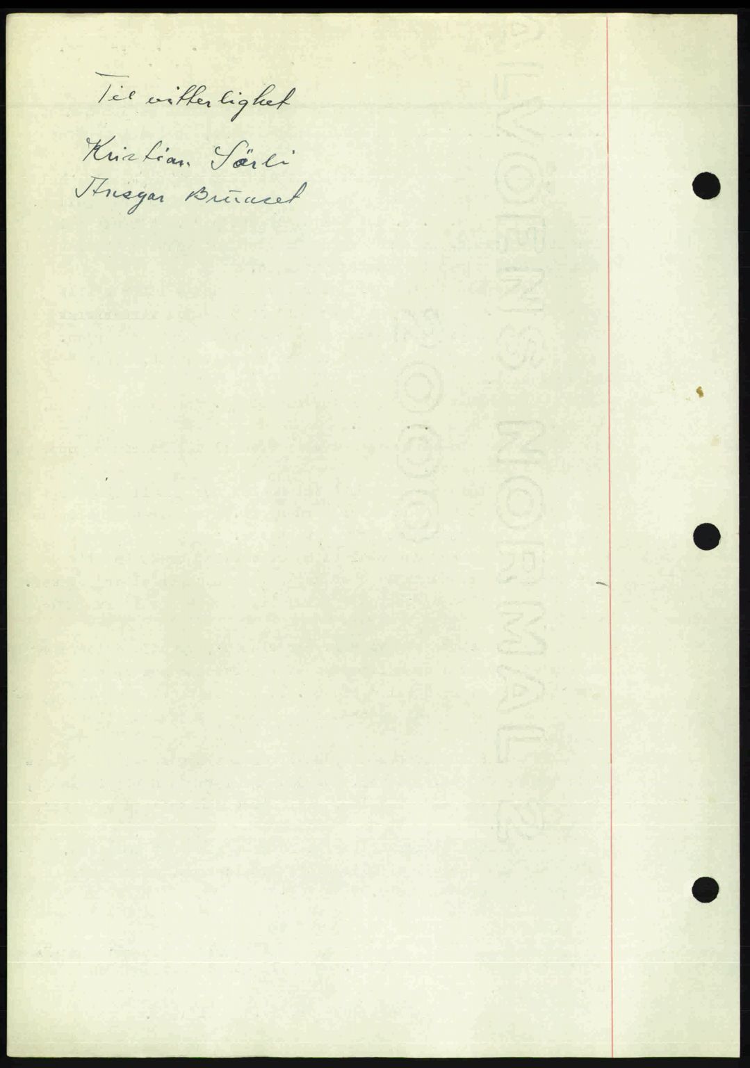 Romsdal sorenskriveri, AV/SAT-A-4149/1/2/2C: Mortgage book no. A26, 1948-1948, Diary no: : 1007/1948