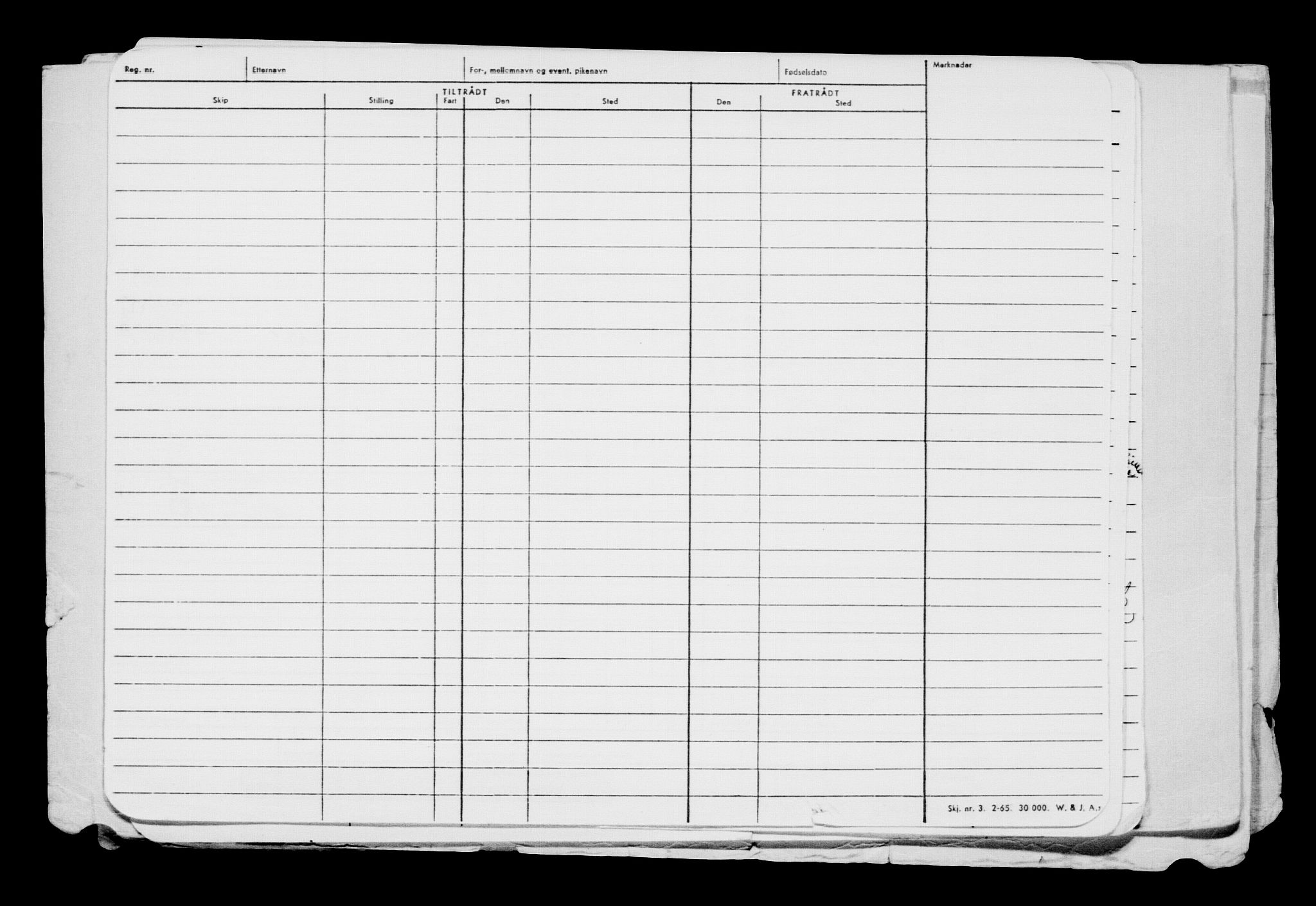 Direktoratet for sjømenn, AV/RA-S-3545/G/Gb/L0093: Hovedkort, 1910-1911, p. 757