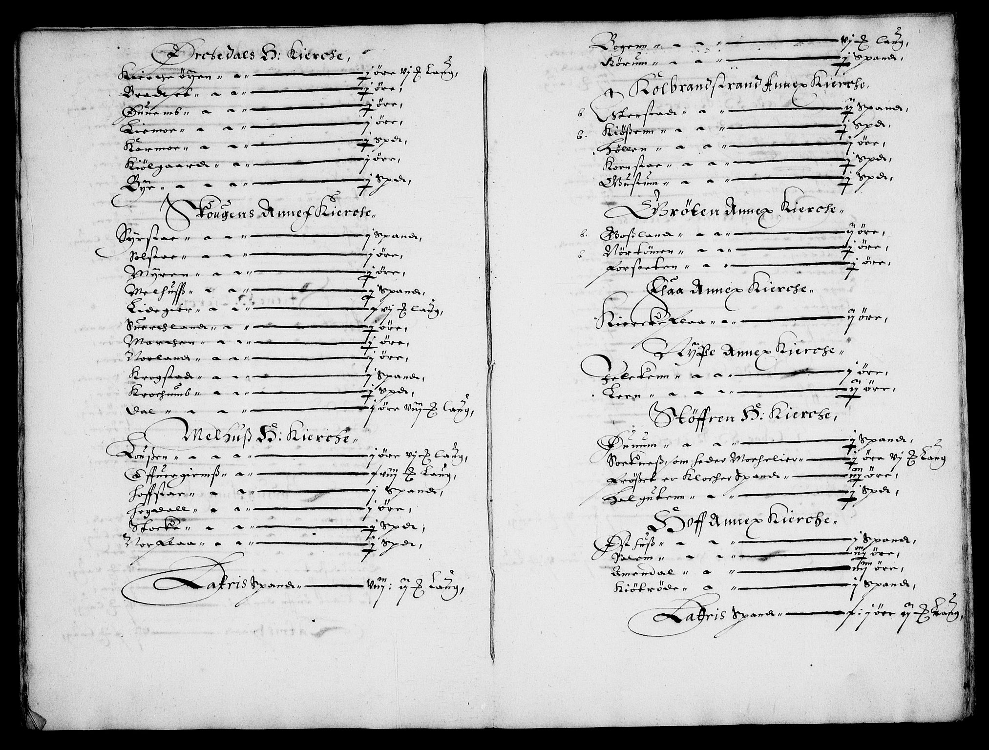 Rentekammeret inntil 1814, Realistisk ordnet avdeling, AV/RA-EA-4070/Fc/Fca/L0004/0003: [Ca IV]  Trondheim stift / "Stichtens Bog", 1654