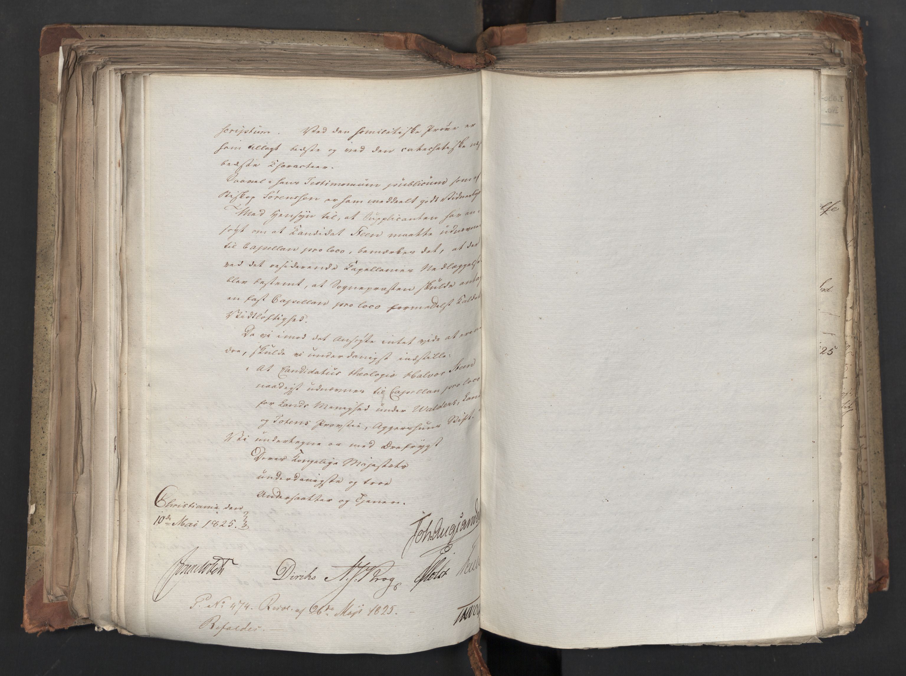 Statsrådsavdelingen i Stockholm, AV/RA-S-1003/D/Da/L0042: Regjeringsinnstillinger nr. 2467-2705, 1825, p. 301