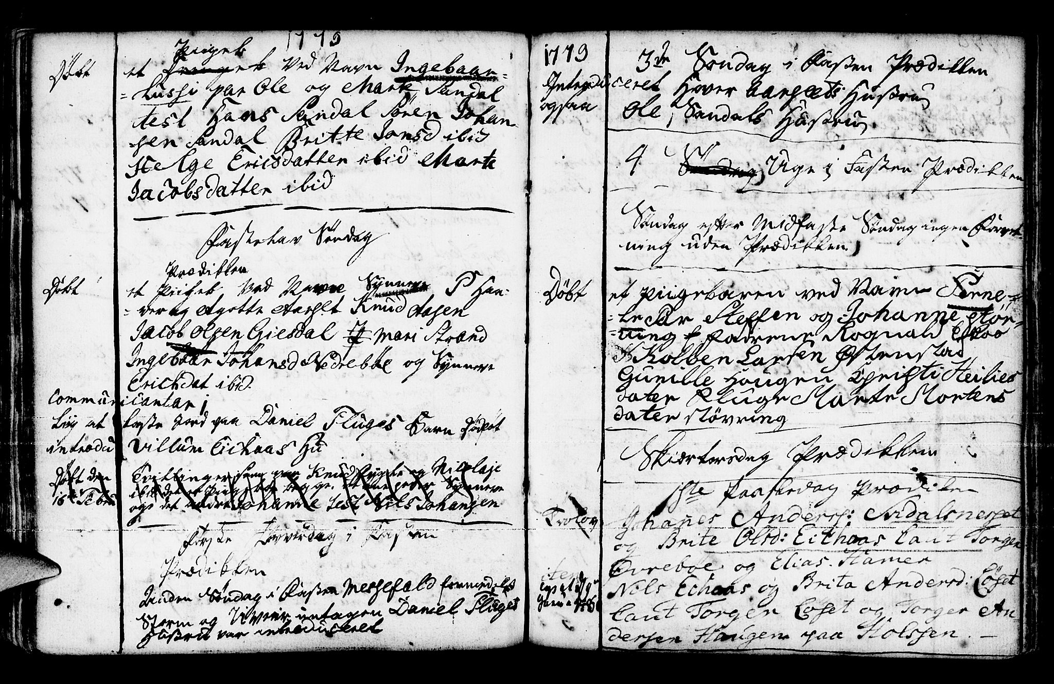 Jølster sokneprestembete, AV/SAB-A-80701/H/Haa/Haaa/L0003: Parish register (official) no. A 3, 1748-1789, p. 167